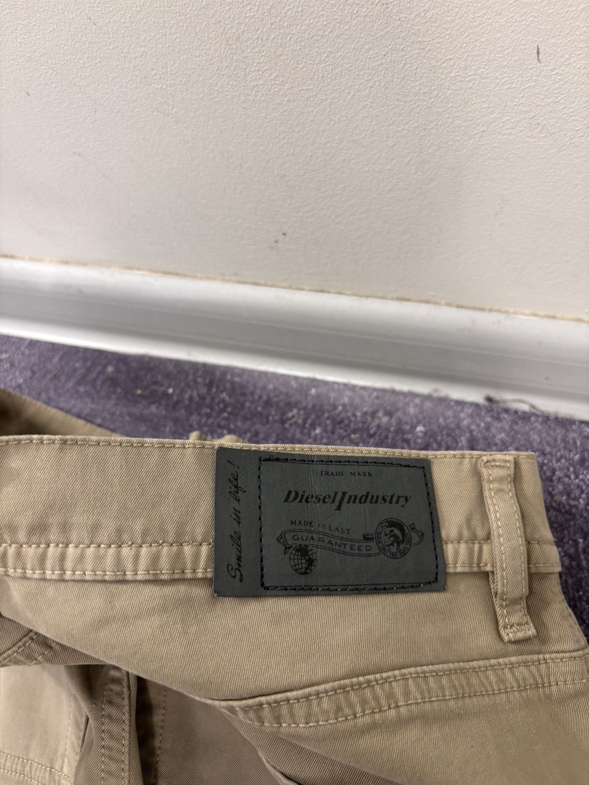 Diesel Diesel NWT Men’s Chino Pants Trousers Beige Tan Slim Size US 31 - 19 Thumbnail