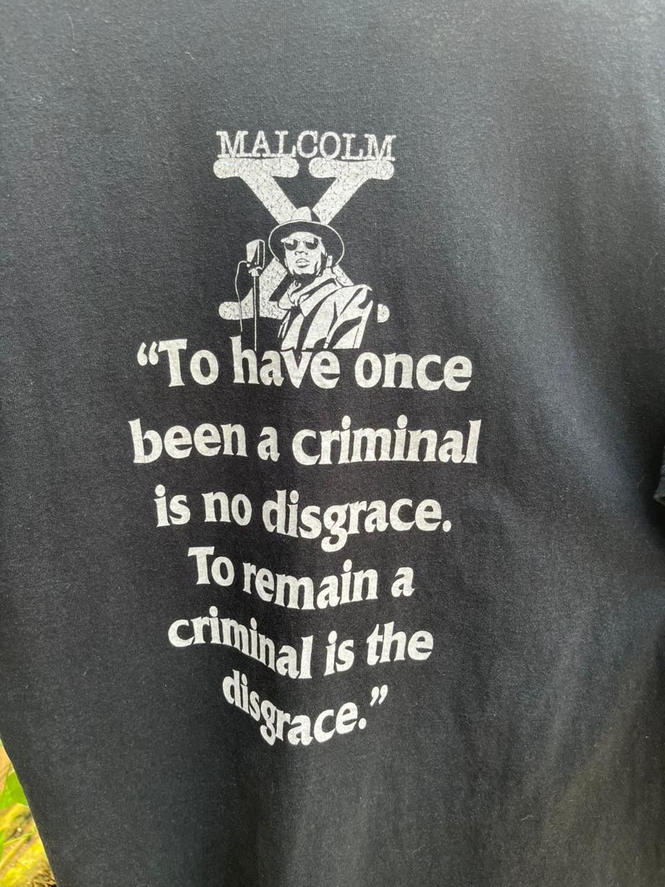 Gildan malcomX people change w/ back hit graphic tee tshirt Size US XL / EU 56 / 4 - 4 Thumbnail