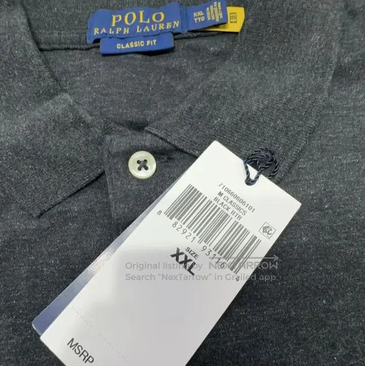 Polo Ralph Lauren Polo Ralph Lauren Logo Embroidered Short Sleeve Polo Shirt. Size US XXL / EU 58 / 5 - 5 Thumbnail