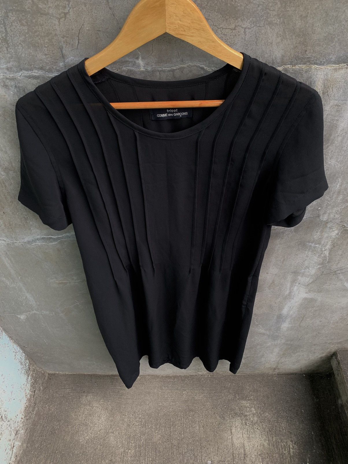 Comme des Garcons 1995 Pleated Chore Dress Size ONE SIZE - 4 Thumbnail