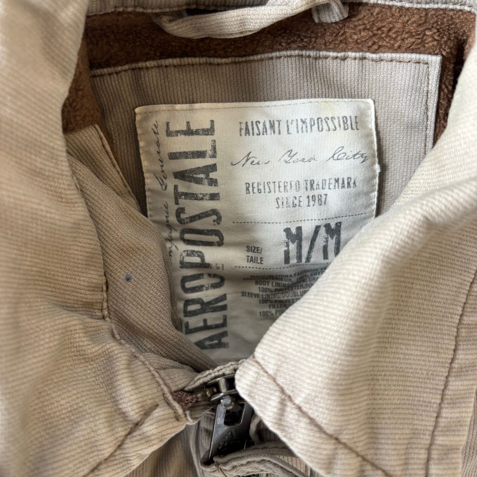 Aeropostale vintage aeropostale workwear jacket Size US L / EU 52-54 / 3 - 5 Thumbnail