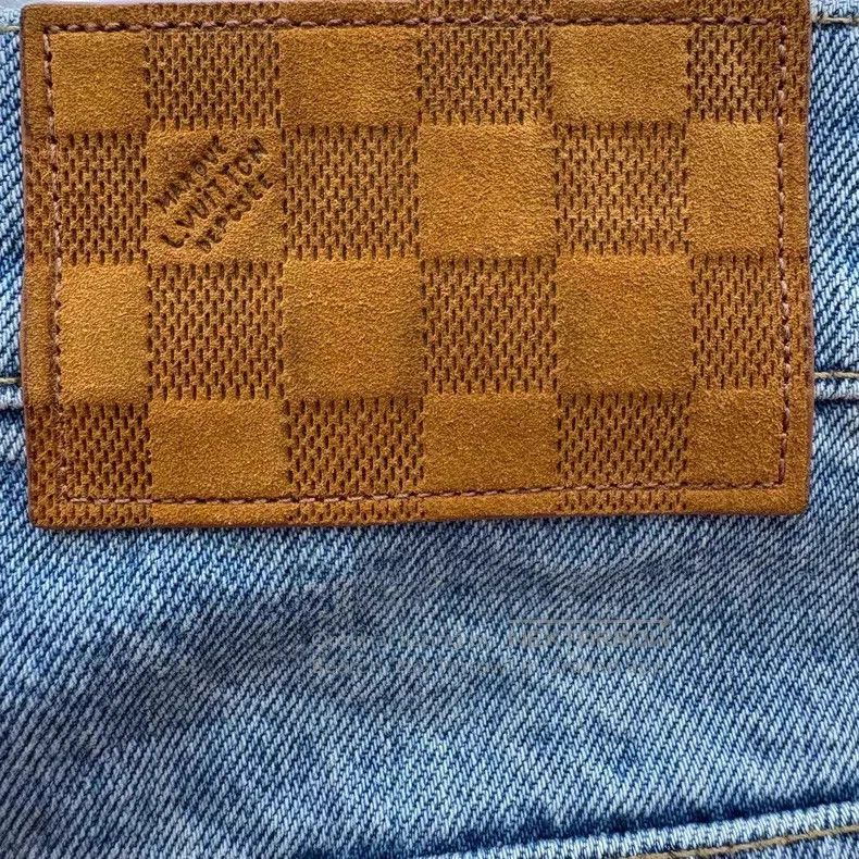 Louis Vuitton Louis Vuitton Washed button-down open-seam denim pants Size US 32 / EU 48 - 7 Thumbnail
