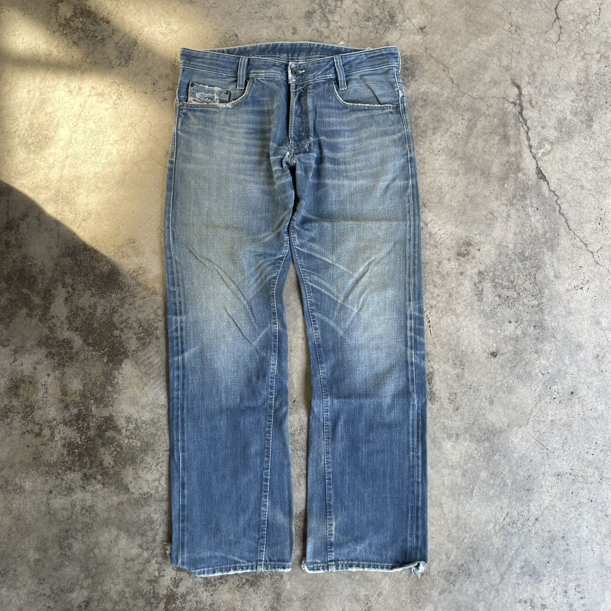 Diesel 🔥Vintage Diesel Kajo Stoned Washed Ripped Distress Jeans Size US 36 / EU 52 - 1 Thumbnail