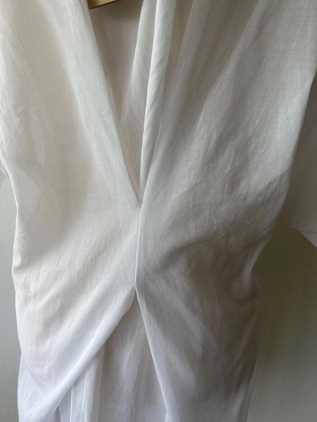Ksubi new Ksubi womens tee t shirt top small s white sheer raw Size S / US 4 / IT 40 - 7 Thumbnail