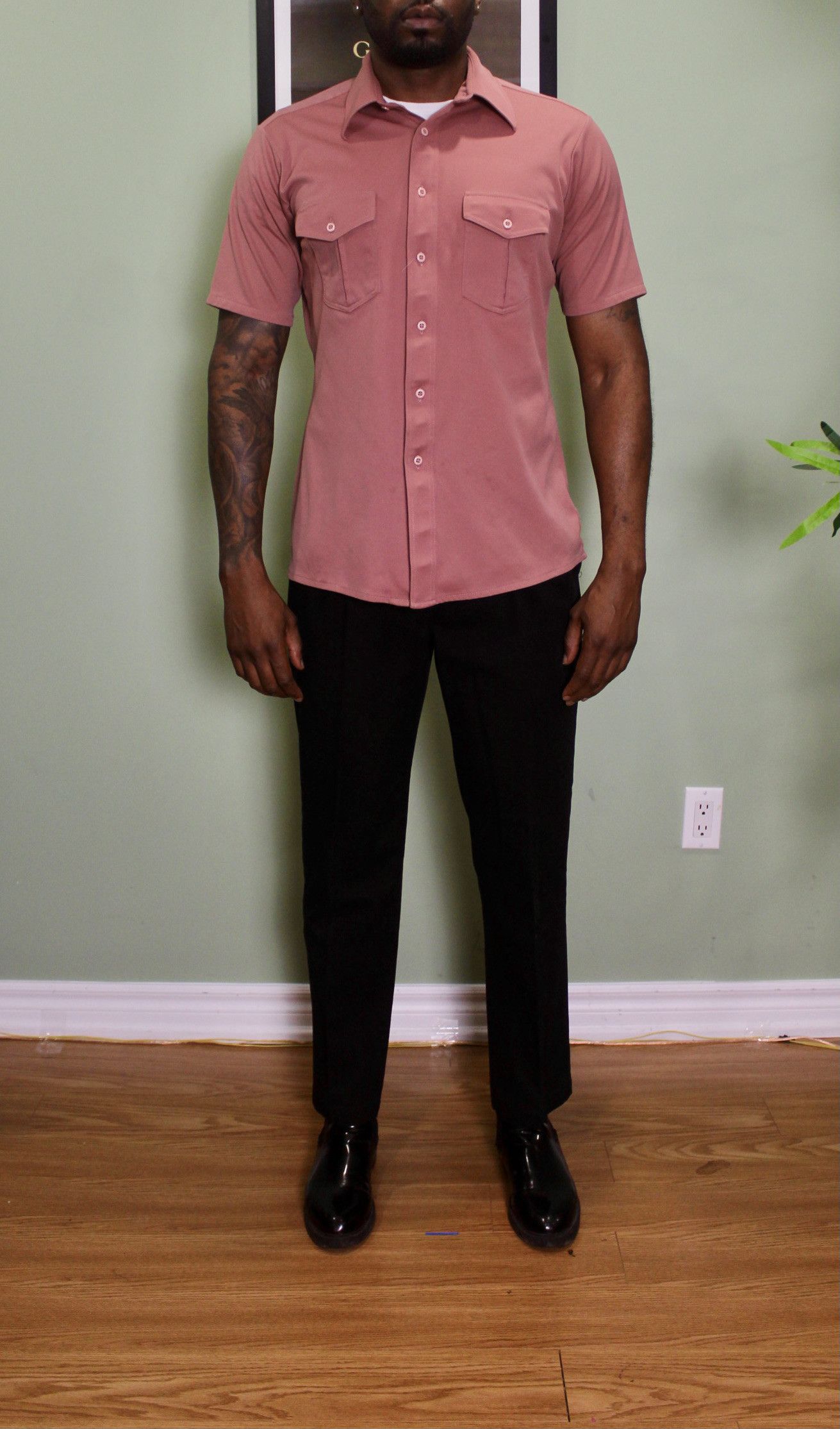 Vintage Vintage 1990s Button Up Size US M / EU 48-50 / 2 - 2 Thumbnail