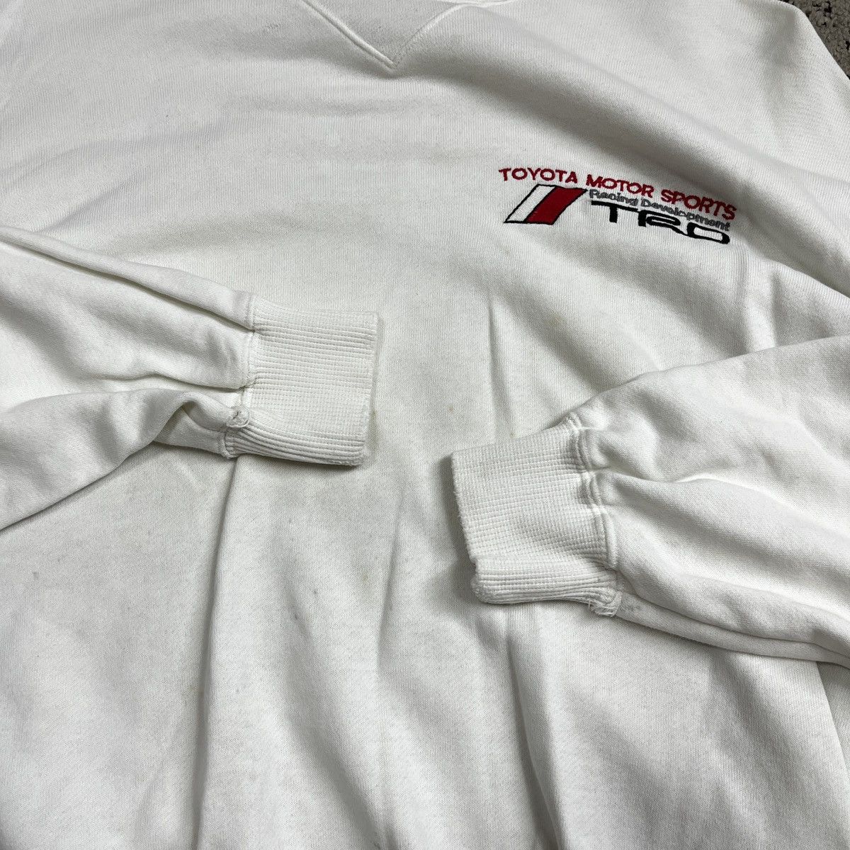Vintage Vintage 1990s TRD Toyota Racing Development Sweater Size US XL / EU 56 / 4 - 15 Thumbnail
