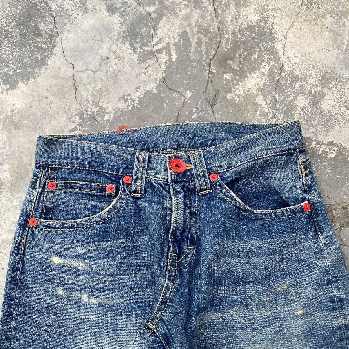 Japanese Brand CO & LU Whisker Jeans Size US 30 / EU 46 - 4 Thumbnail