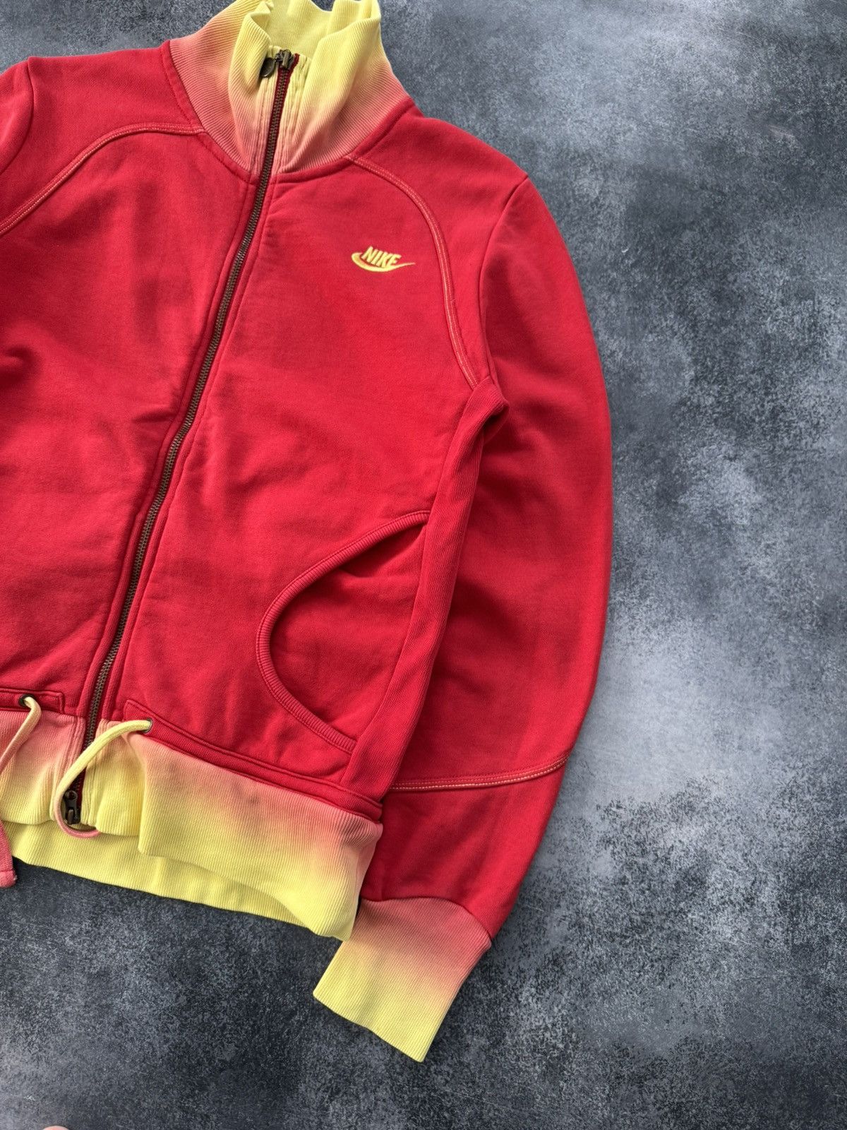 Nike Vintage Nike Fire Sweatshirt Zip up swoosh y2k Size US S / EU 44-46 / 1 - 4 Thumbnail