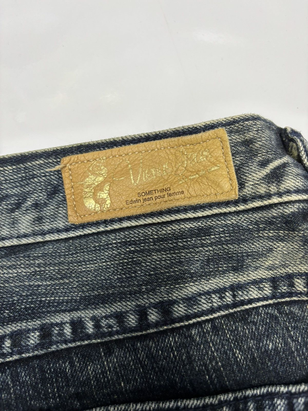 Comme des Garcons × Edwin × If Six Was Nine Edwin Jean Pour Femme Vienus Jeans Thrash Distressed Denim Size 32" / US 10 / IT 46 - 9 Thumbnail