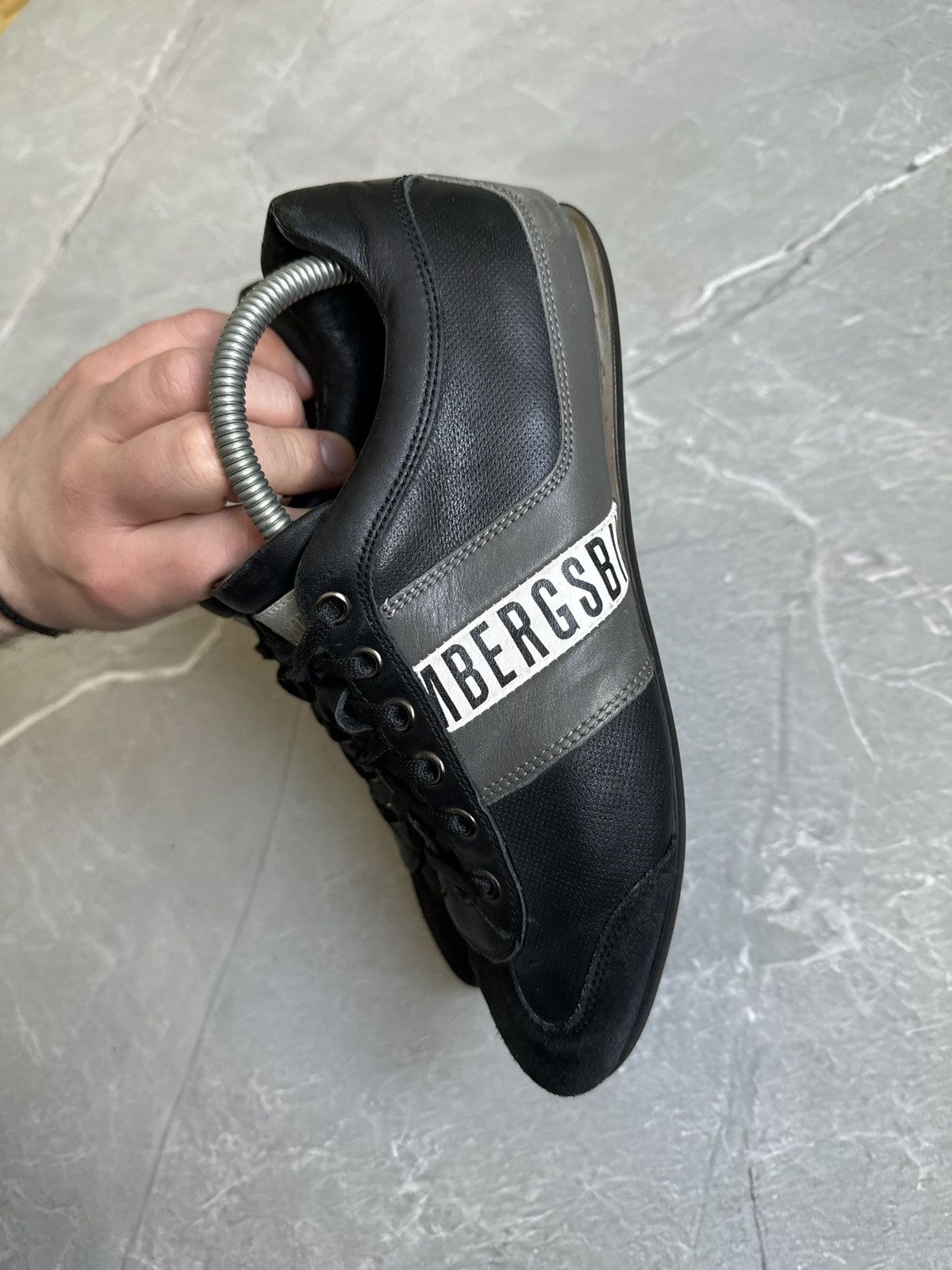 Dirk Bikkembergs Vintage Dirk Bikkembergs Leather Sneakers Japan Avantgarde Size US 7 / EU 40 - 9 Thumbnail