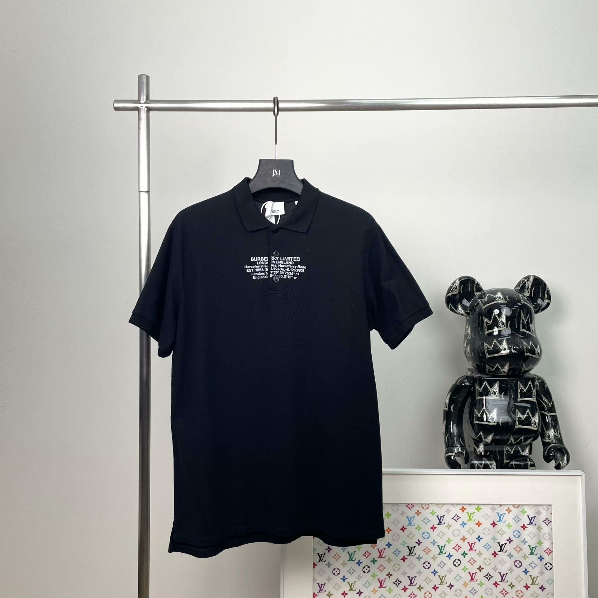 Burberry Burberry Printed Graphic Polo m Men Size US M / EU 48-50 / 2 - 1 Thumbnail