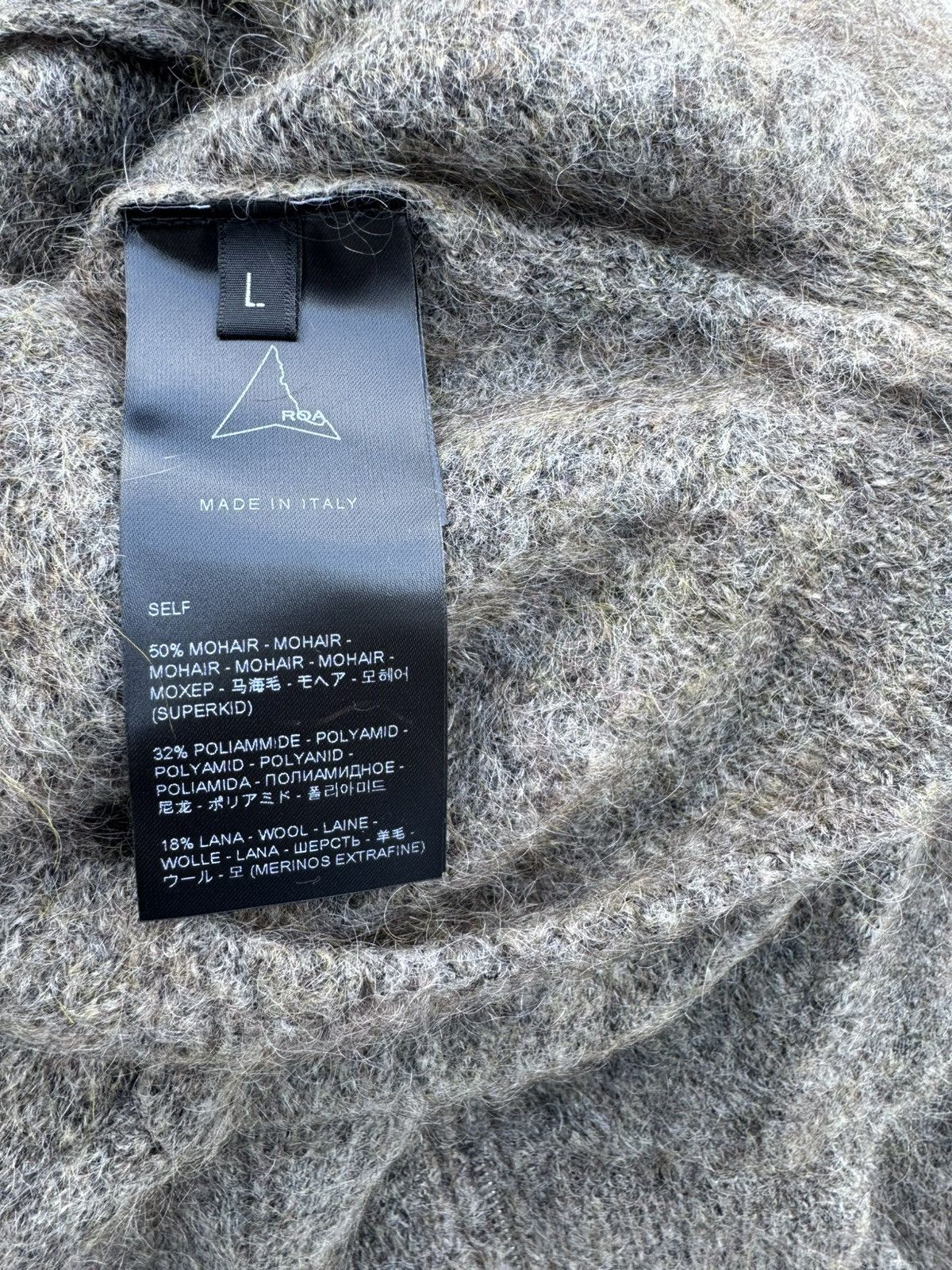 ROA ROA Tasna Mohair Zip Up Sweater Size US L / EU 52-54 / 3 - 7 Thumbnail