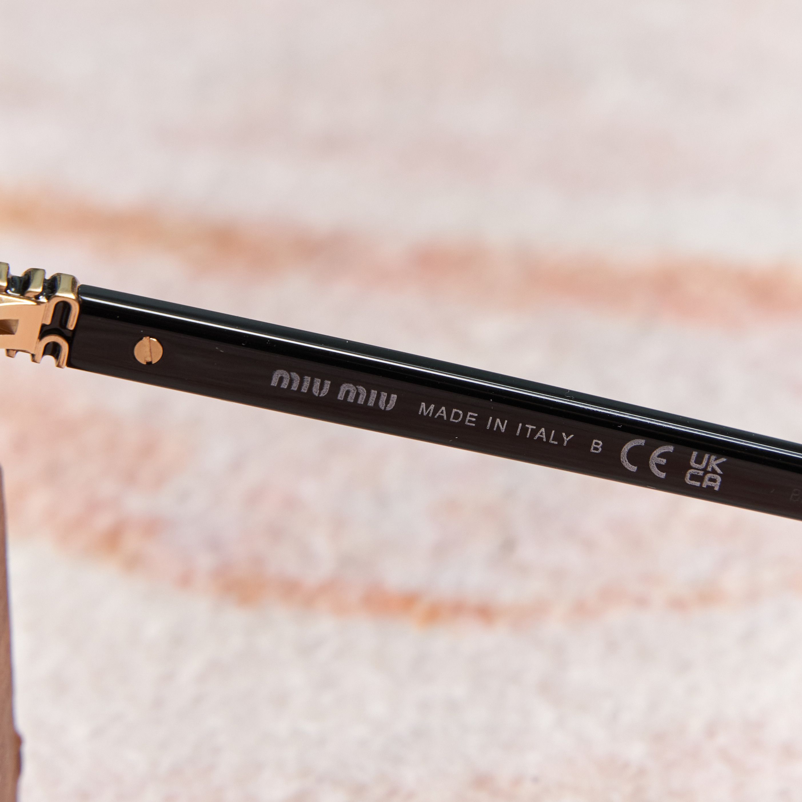 Miu Miu MIU MIU MU 01XV 1AB1O1 Eyewear Size ONE SIZE - 3 Thumbnail