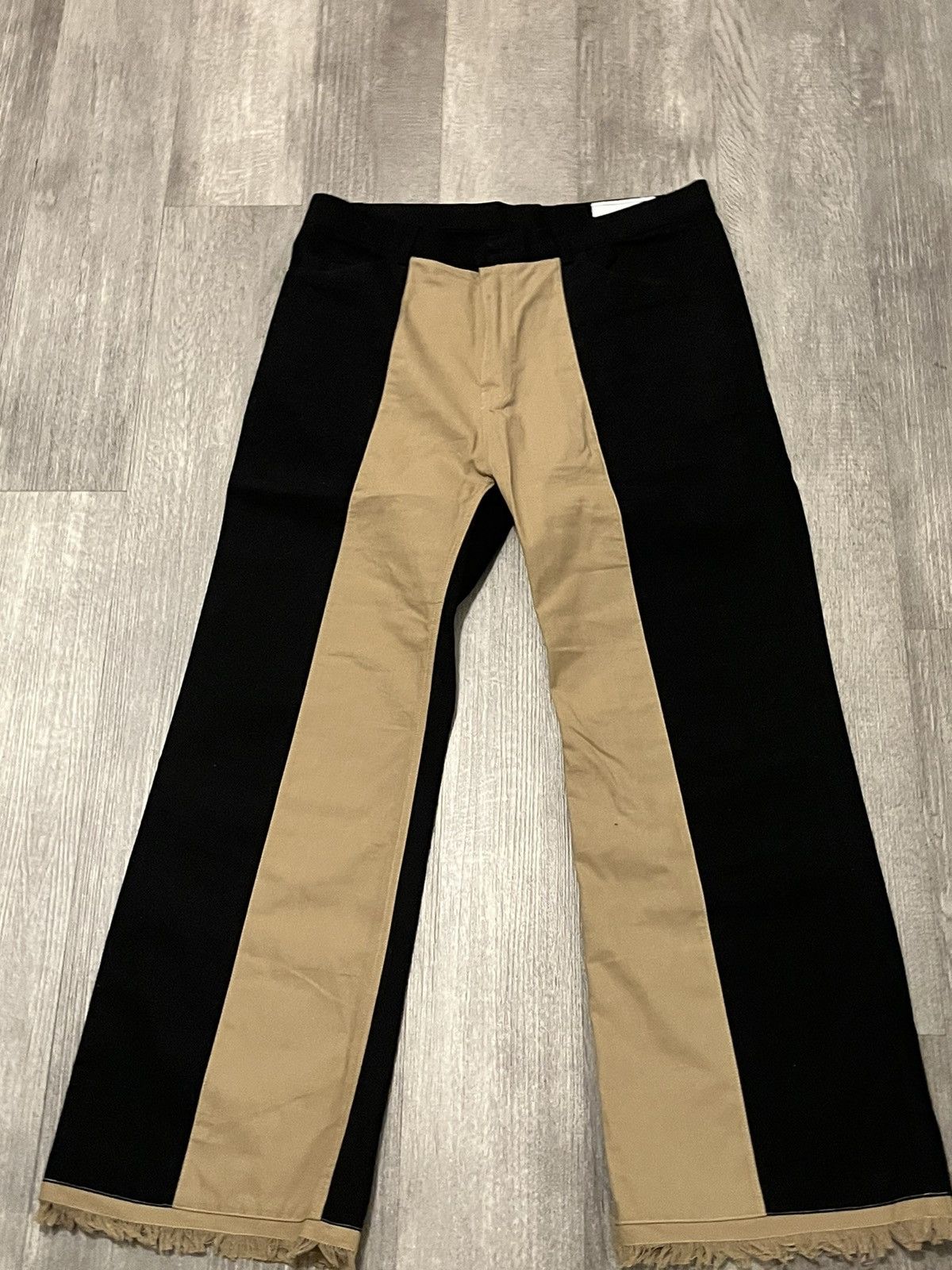 Youths in Balaclava black and khaki pants