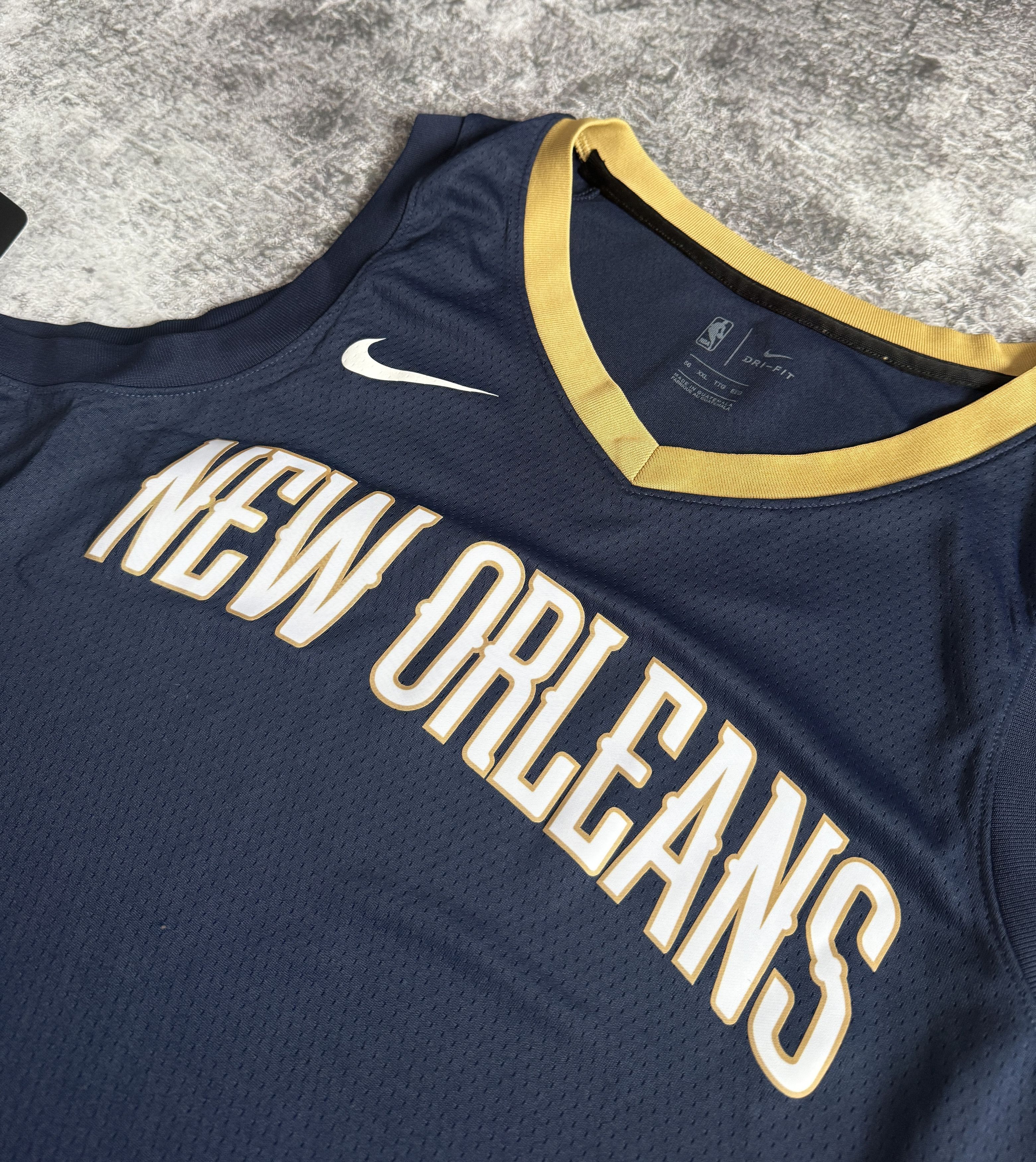 Nike New Orleans Pelicans SHIRT JERSEY Nike NBA 904116-419 2XL Size US XXL / EU 58 / 5 - 4 Thumbnail