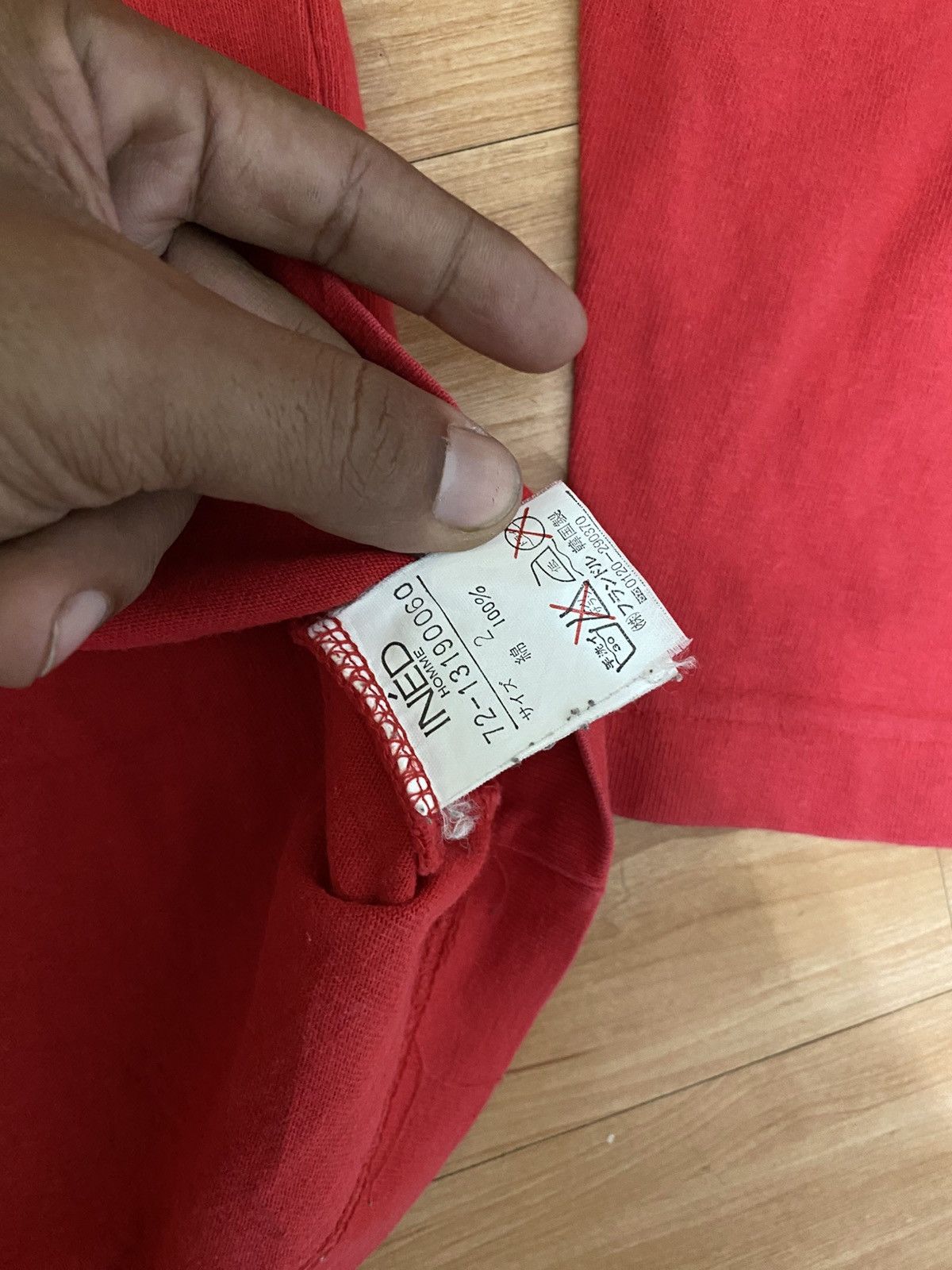 Yohji Yamamoto INED HOMME BY ISSEY MIYAKE LOGO VERY RARE Size US S / EU 44-46 / 1 - 5 Thumbnail