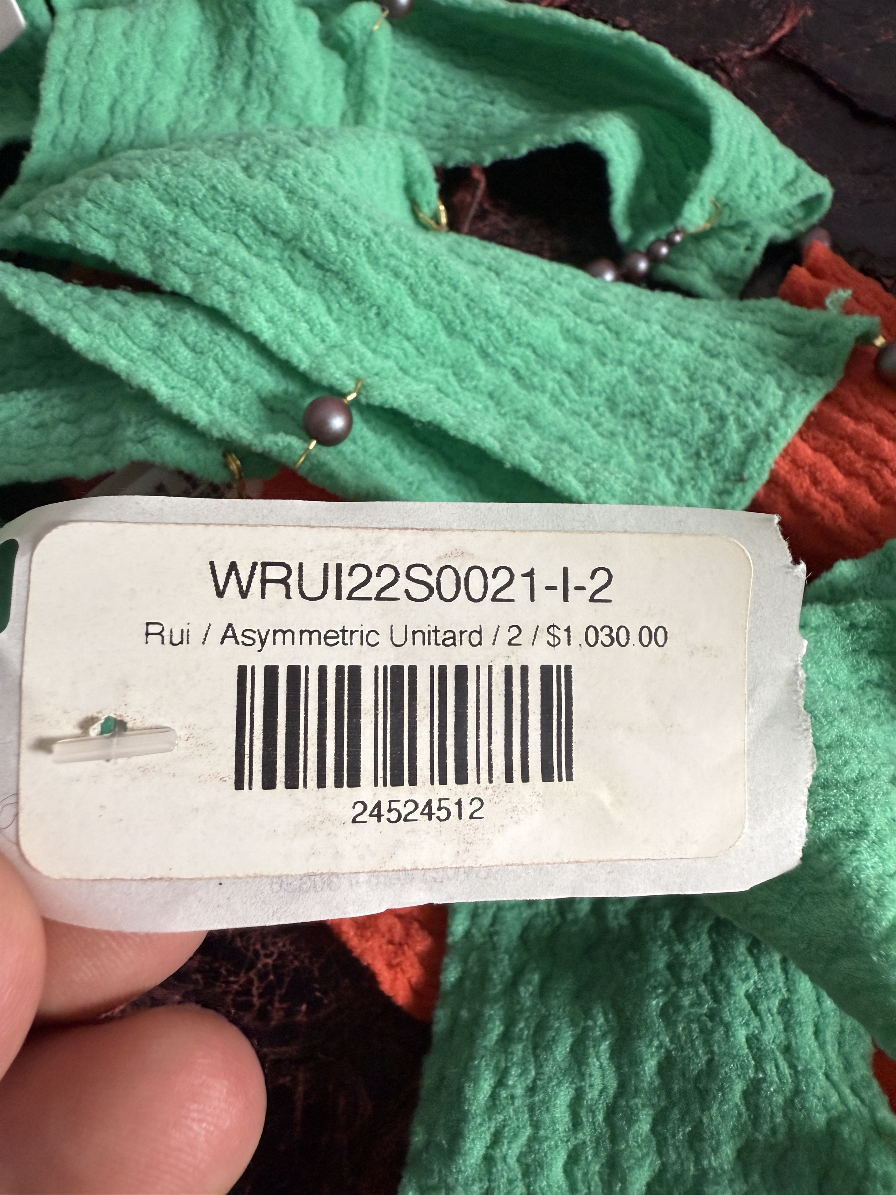RUIbuilt $1030 RUI Size 2 Asymmetric Unitard Size M / US 6-8 / IT 42-44 - 6 Thumbnail