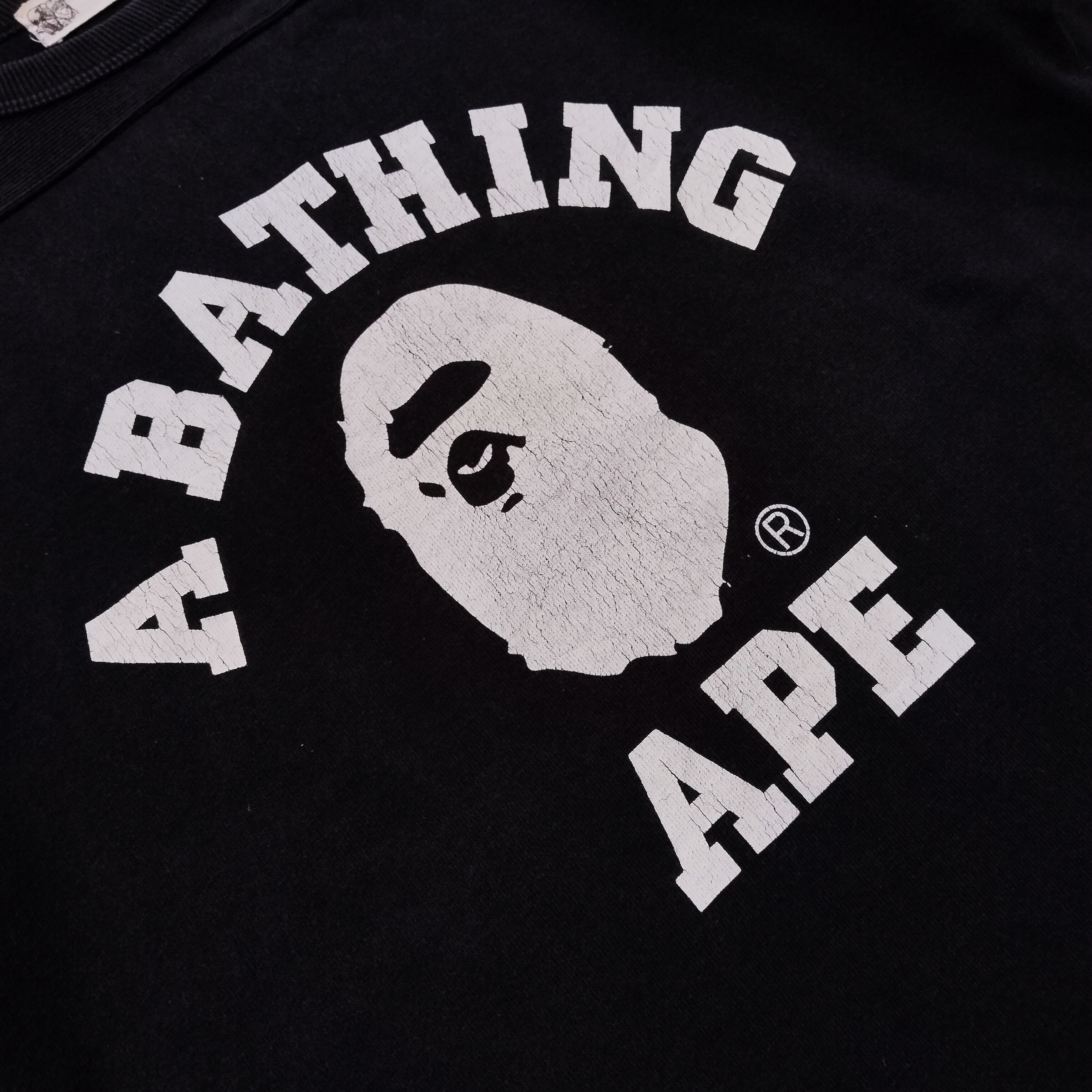 Bape 2000's Vintage Bape Long Sleeve Tee Size US S / EU 44-46 / 1 - 2 Thumbnail