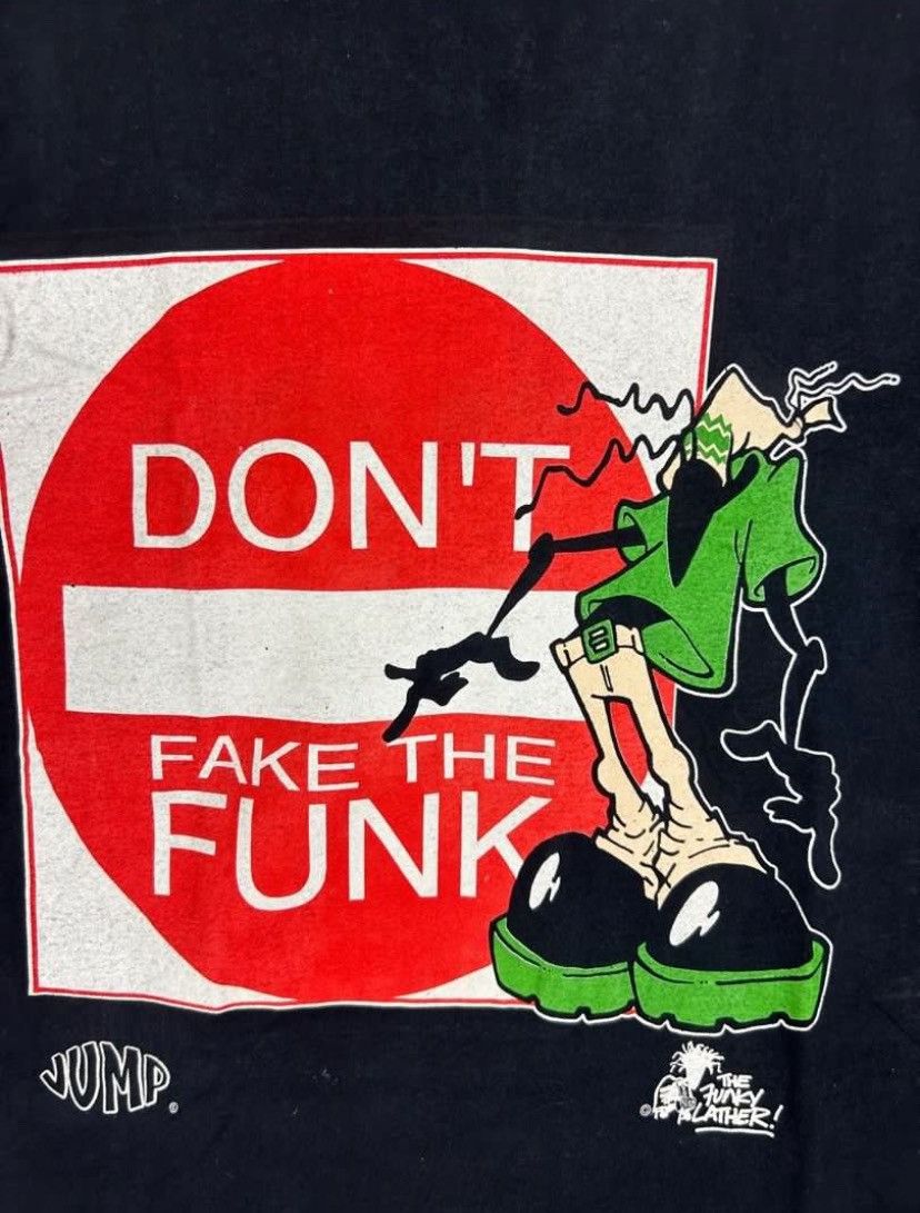 Vintage Vintage 90s Don’t Fake The Funk, Hip Hop, Rastaman , Stick Size US M / EU 48-50 / 2 - 3 Thumbnail
