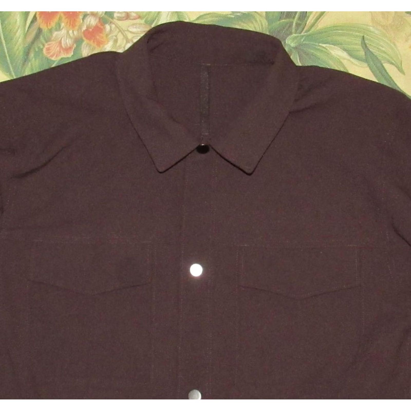 Lululemon LULULEMON Brown Front Snap Twill Utility Jacket Large Mens Jacket Brown Front Snap Twill Utility Jacket Large Size US L / EU 52-54 / 3 - 2 Thumbnail