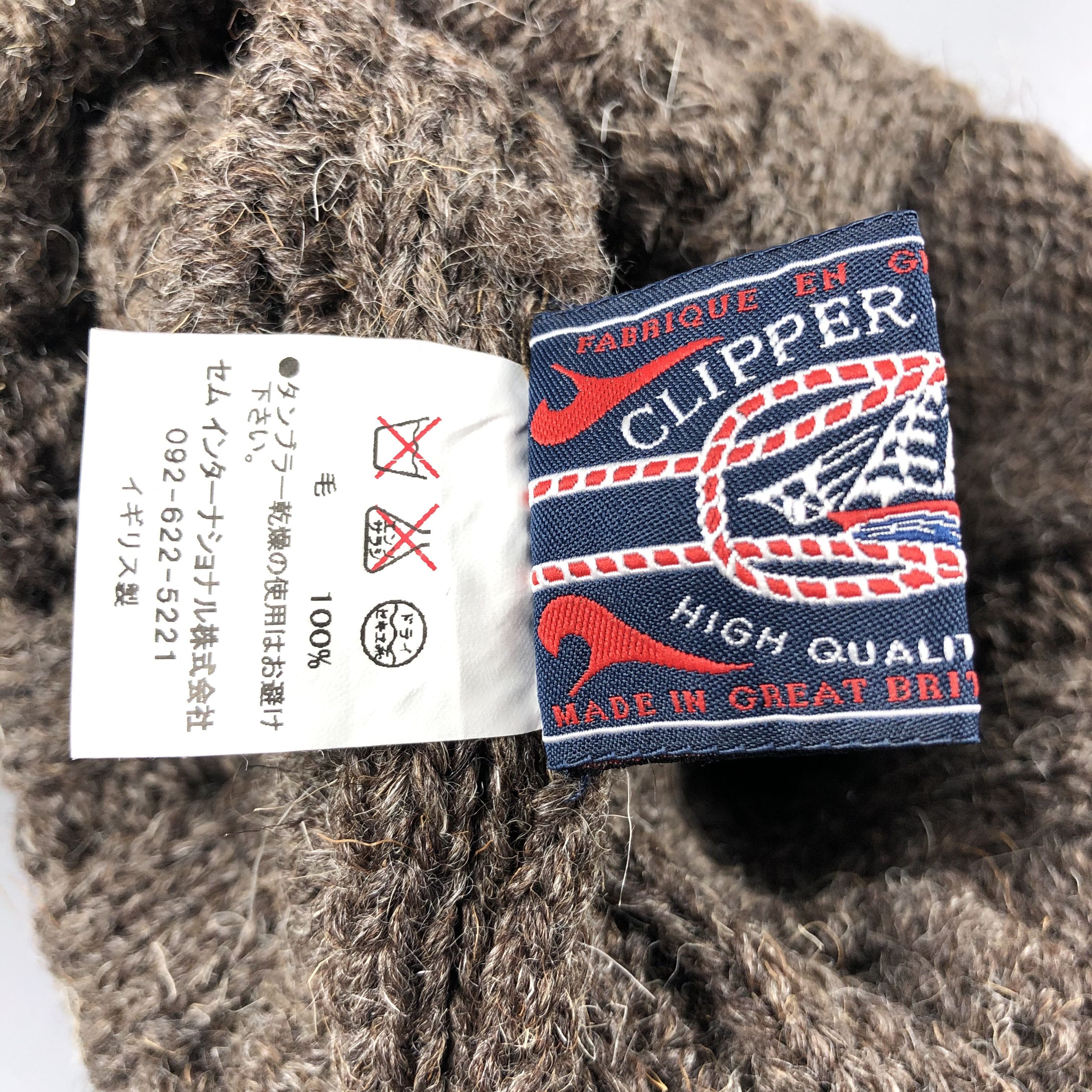 Vintage Clipper Casuals Knit Beanie Snow Hat Snow Cap -D1113 Size ONE SIZE - 5 Thumbnail