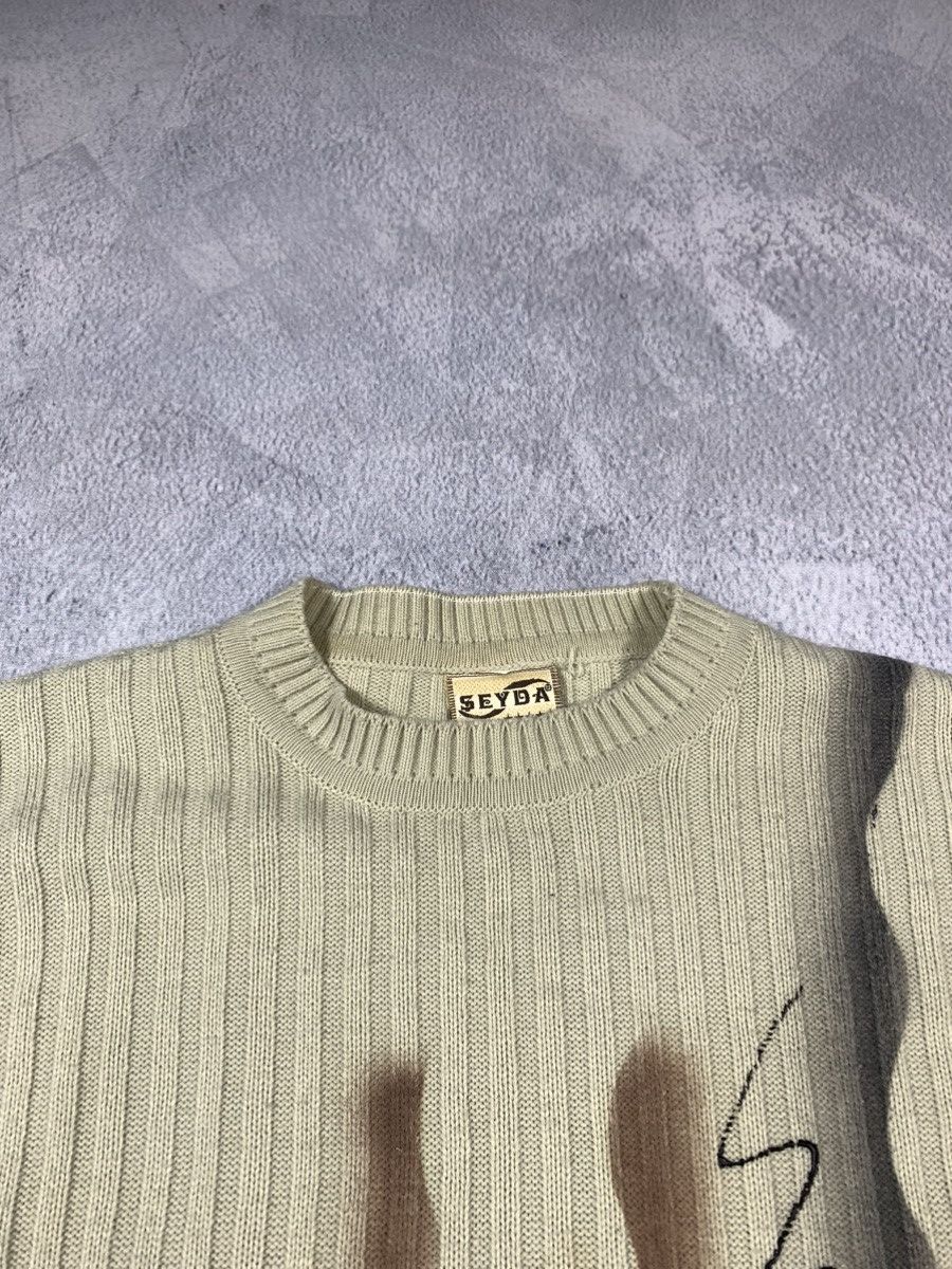 Japanese Brand × Vintage Vintage Y2K Japanese ribbed opium sweater streetwear size M Size US M / EU 48-50 / 2 - 8 Thumbnail