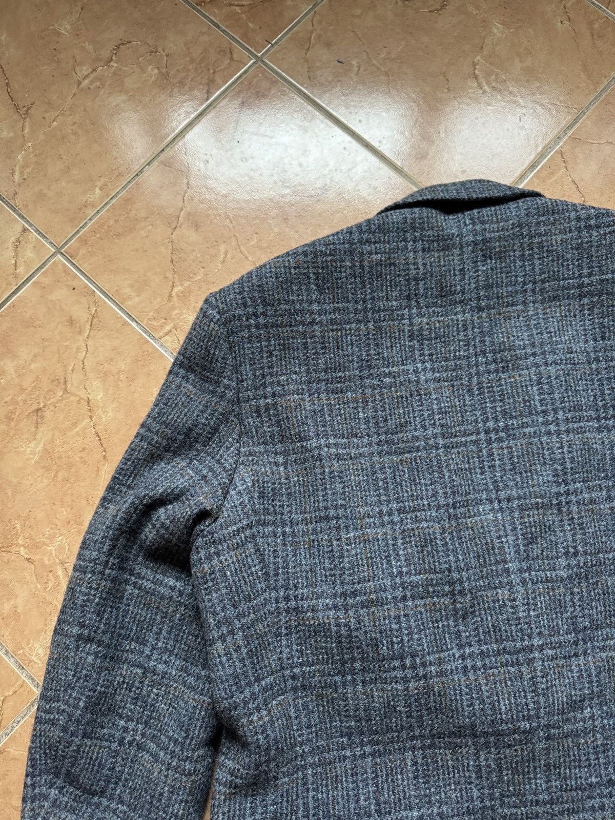 Harris Tweed Harris Tweed vintage checkered 2 button wool blazer Size 46R - 15 Thumbnail