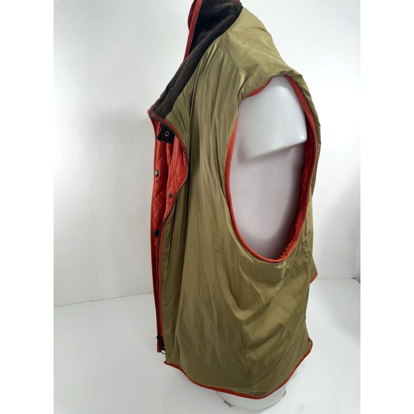 Ralph Lauren POLO RALPH LAUREN Quilted Vest Hunting Ranch Field - 2XL Orange Mens Polo Ralph Lauren Vest - Quilted Hunting Field Vest - EXCELLENT Size US XXL / EU 58 / 5 - 7 Thumbnail