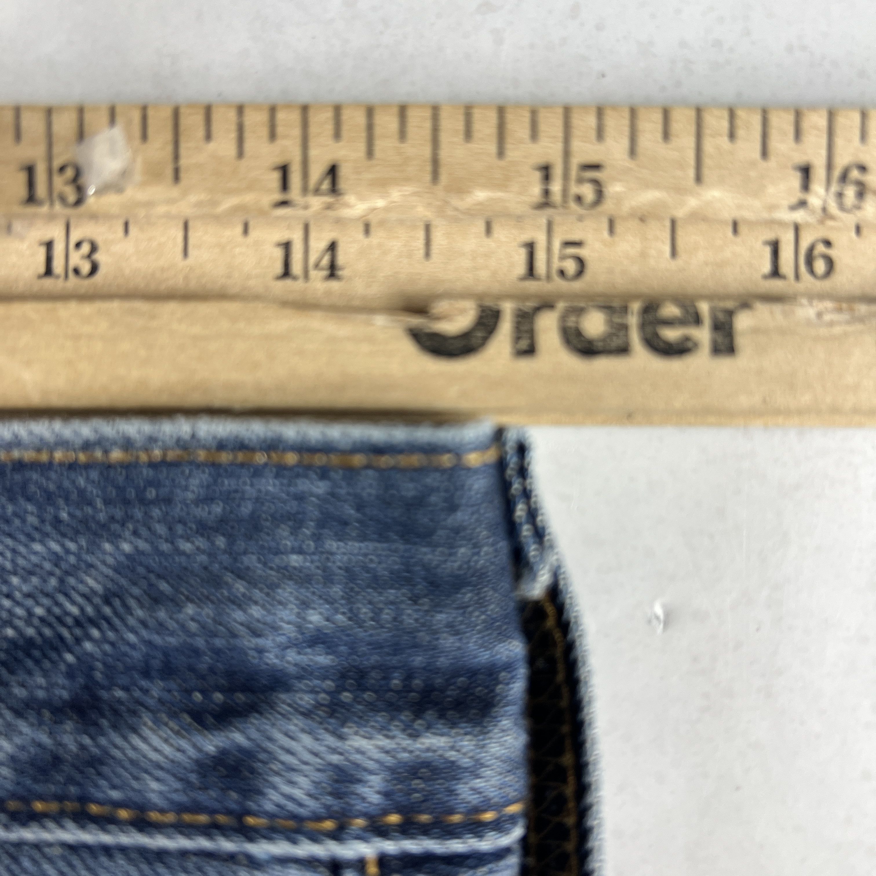Levi's × Vintage Y2K Levi's Jean Short 501 Cut Off Raw Hem Cotton Denim Jorts Size US 29 - 19 Thumbnail