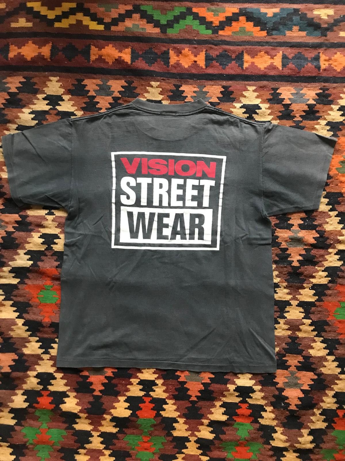 Vision Streetwear Vtg Orig VSW Vision Streetwear dated T w/Tag Size US XL / EU 56 / 4 - 3 Thumbnail