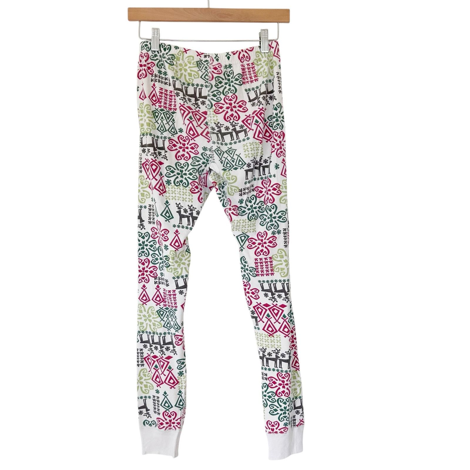 Other Hanna Andersson Organic Cotton Printed Christmas Pajamas S Size ONE SIZE - 6 Thumbnail