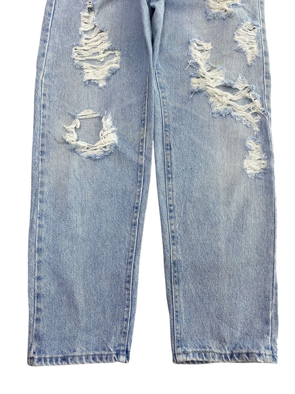Other Denim Riders Acid Blue Wash Style Distressed Jeans Size US 28 / EU 44 - 9 Thumbnail