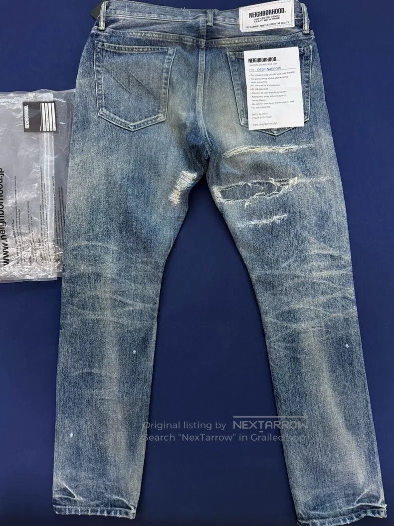 Neighborhood Neighborhood size M Cut and Distressed King of Denim Size US 27 - 3 Thumbnail