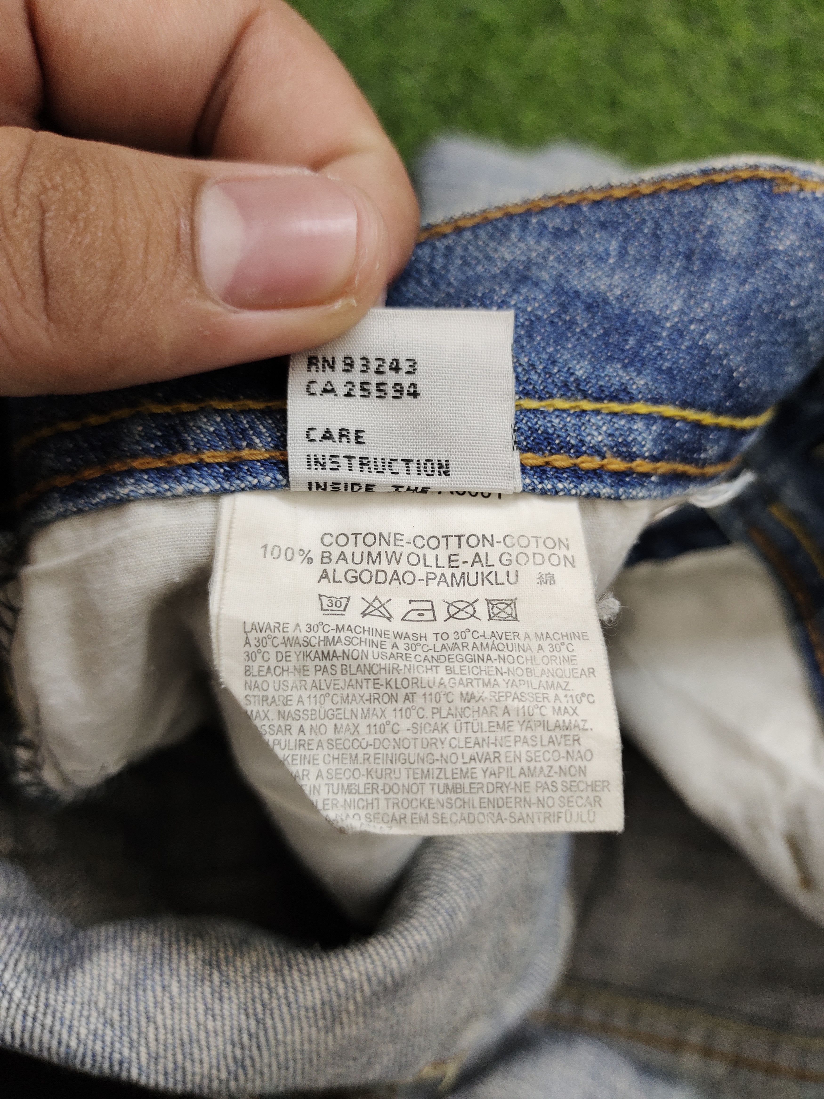 Diesel Flare Jeans Diesel D Logo Faded Low Rise Boot Cut Y2k Goa Size US 29 - 21 Thumbnail