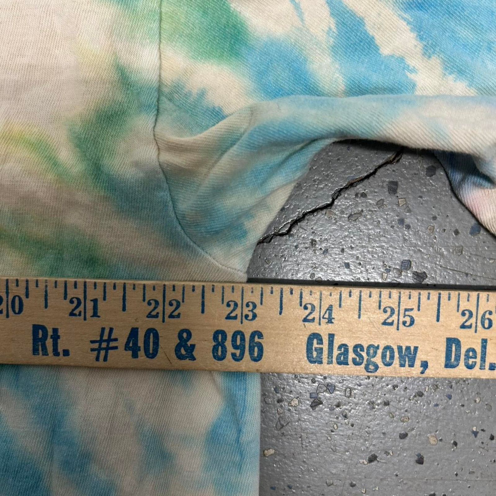 Other VTG Distressed Multi-coloured cotton tie-dye tee Size US XL / EU 56 / 4 - 4 Thumbnail