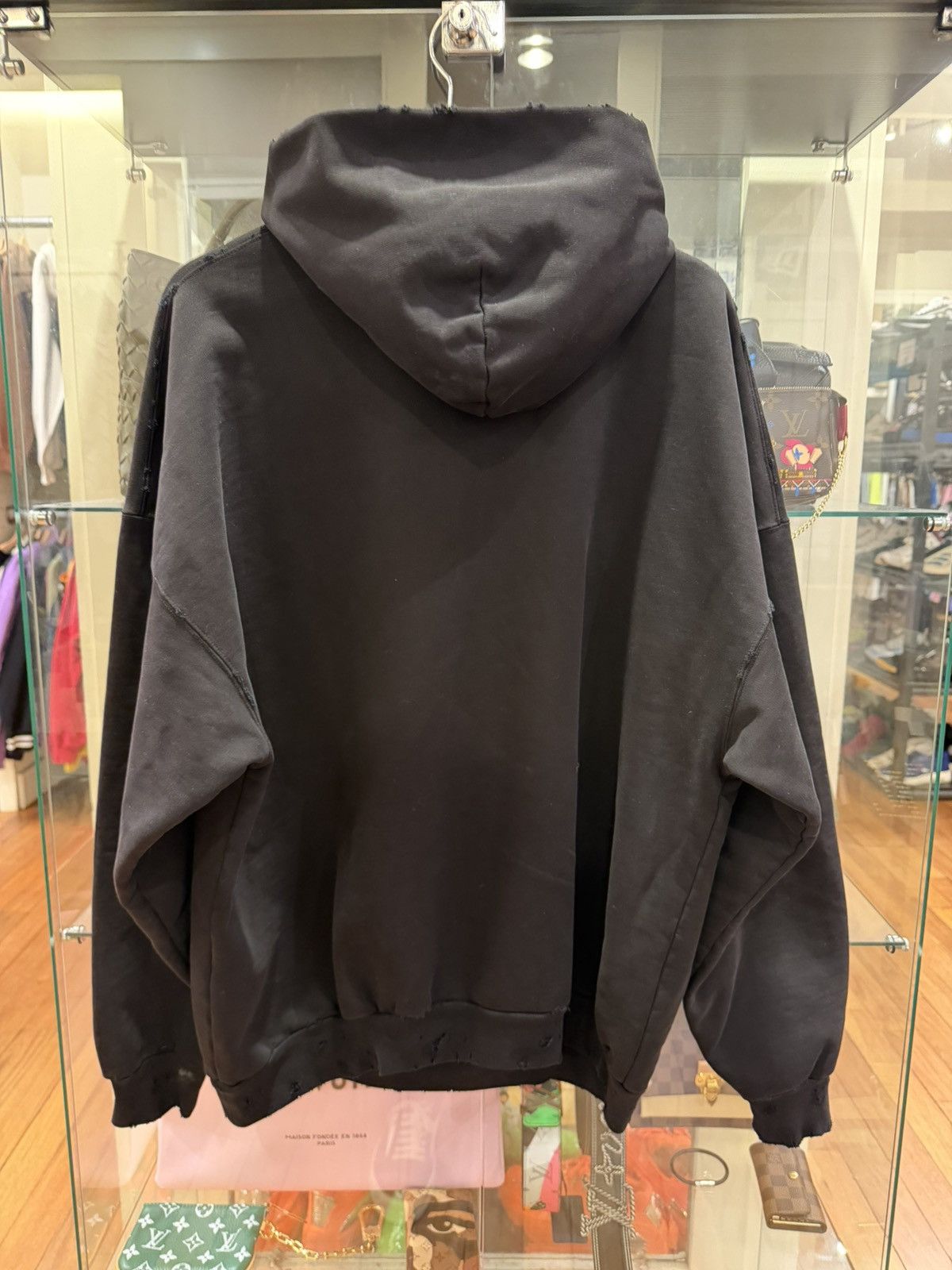 Balenciaga Balenciaga CD Valentine Hoodie Size US S / EU 44-46 / 1 - 2 Thumbnail