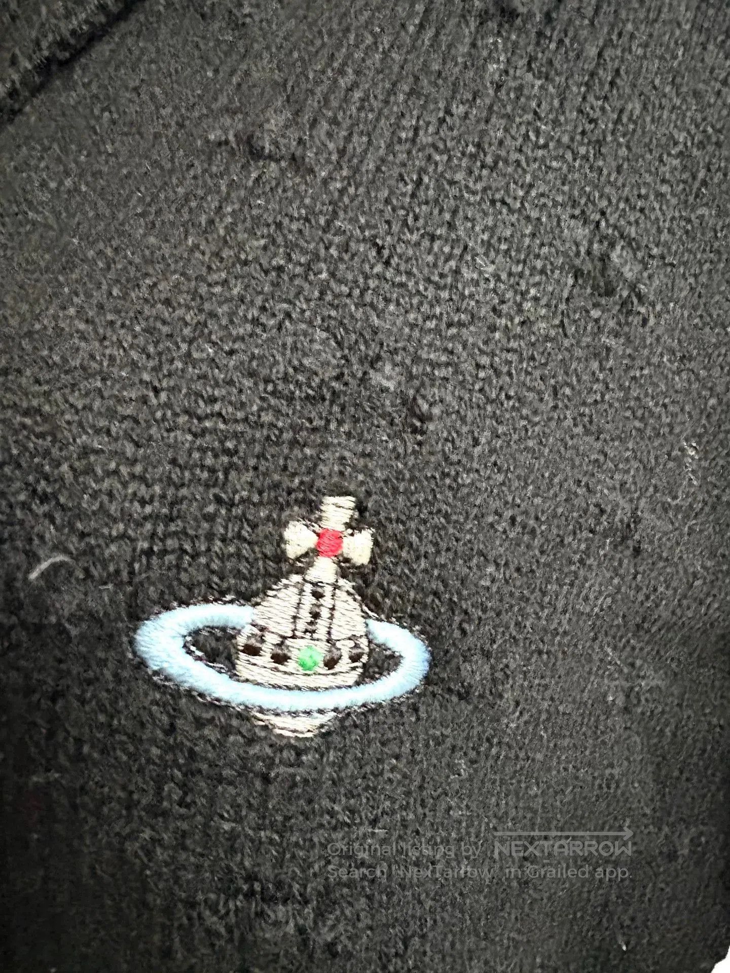 Vivienne Westwood vivienne westwood black wool cardigan sweater. Size L / US 10 / IT 46 - 7 Thumbnail