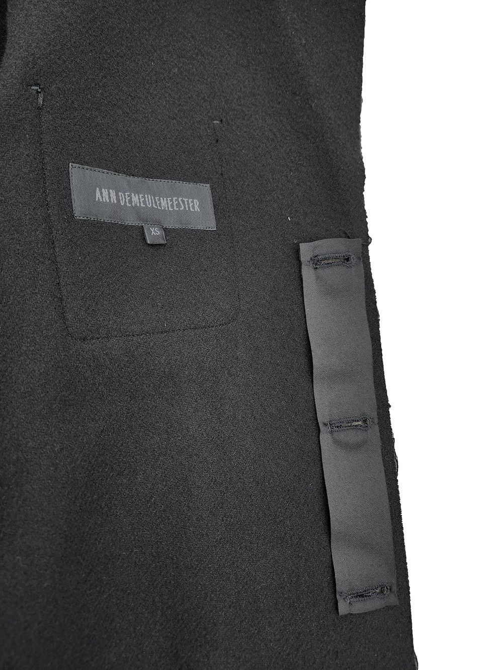 Ann Demeulemeester Ann Demeulemeester Fleece Wool Blazer Size US XS / EU 42 / 0 - 5 Thumbnail