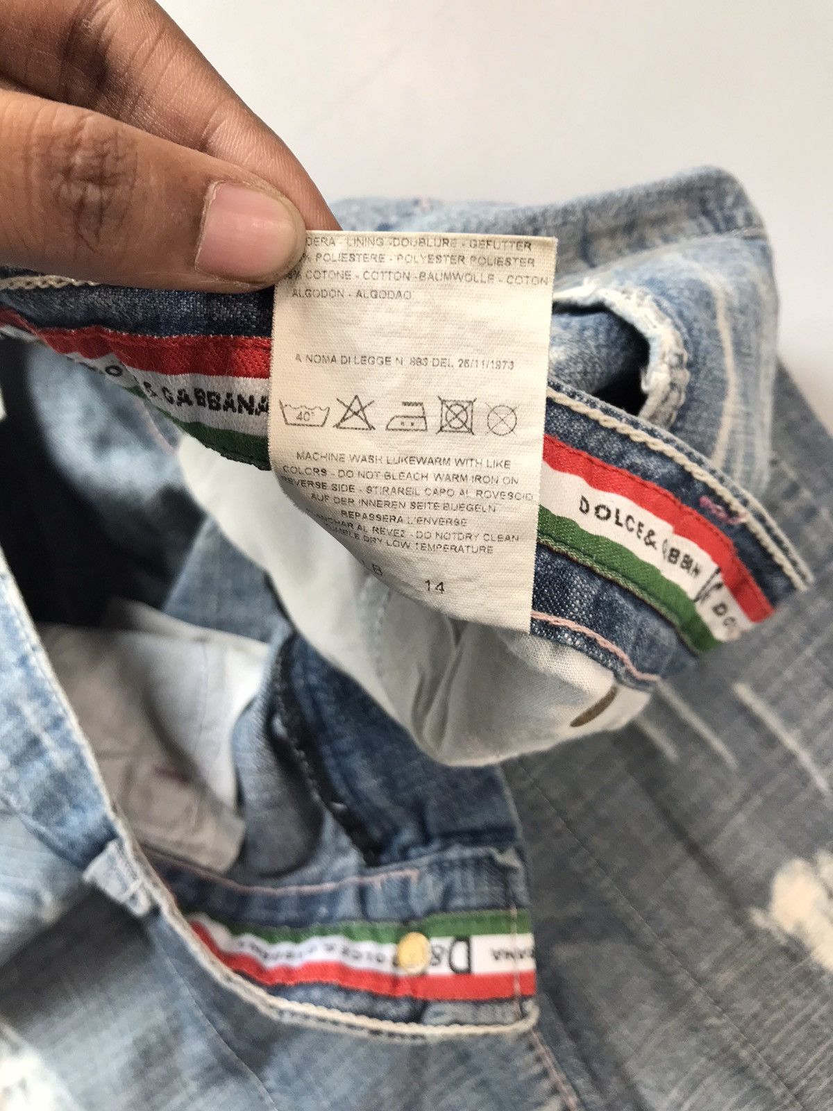 Dolce & Gabbana Vintage dolce & Gabbana denim Size 32" / US 10 / IT 46 - 9 Thumbnail