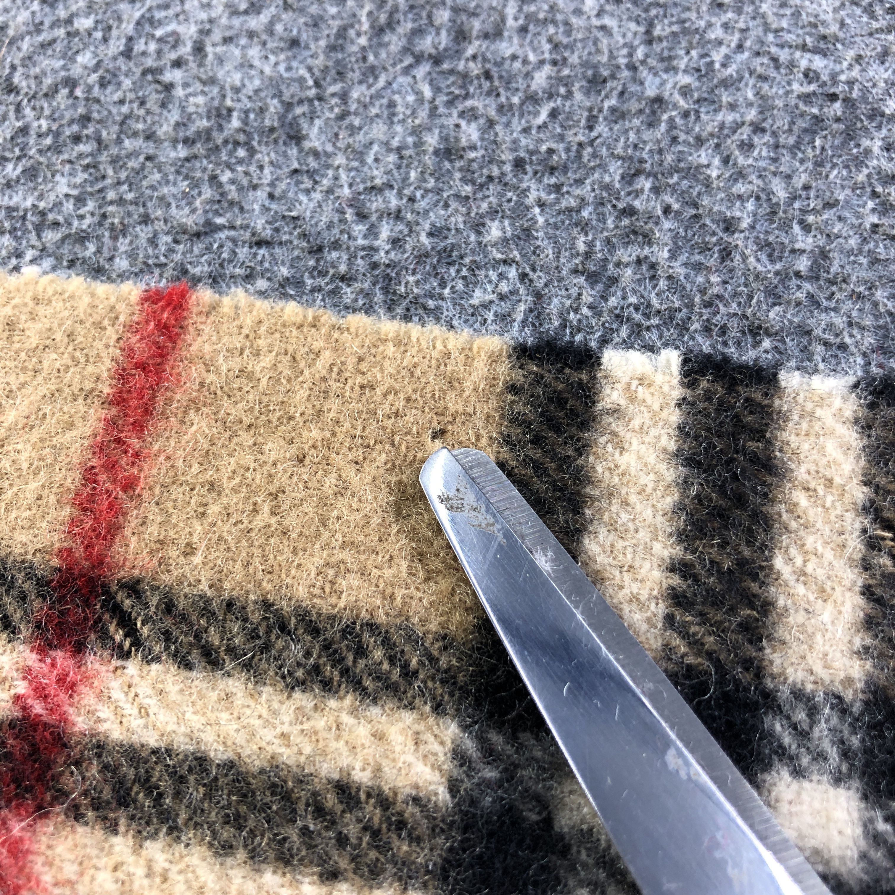 Burberry Burberrys Nova Check Wool Scarf Muffler Neckwear V2662 Size ONE SIZE - 6 Thumbnail