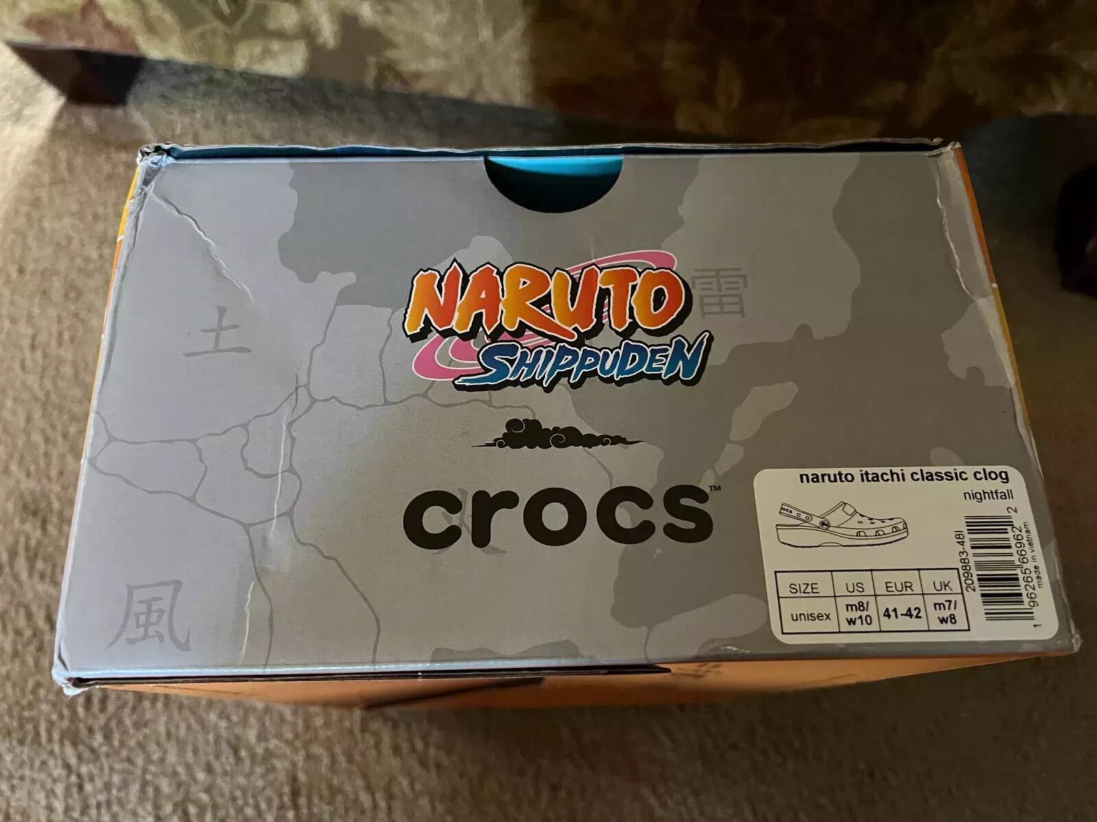 Crocs Crocs x Naruto Shippuden Itachi Uchiha Classic Clogs