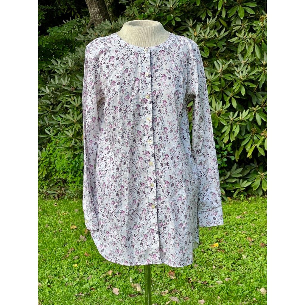 Duluth Trading Company Women Duluth S No Gap Button Front 3/4 Sleeve Tunic Size S / US 4 / IT 40 - 1 Thumbnail