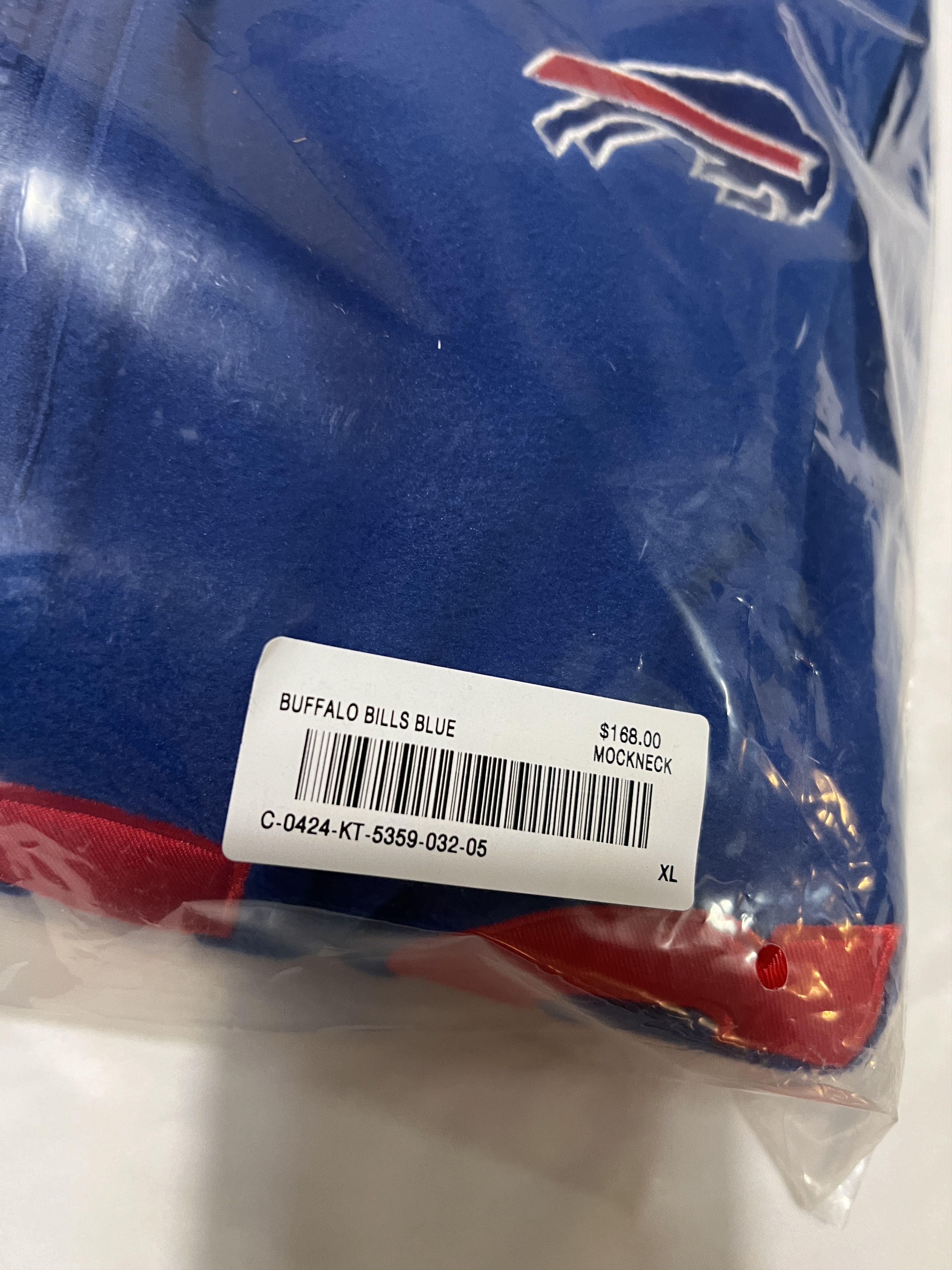 NFL OVO x NFL x Polartec BILLS MOCK NECK QUARTER-ZIP FLEECE Size US XL / EU 56 / 4 - 3 Thumbnail