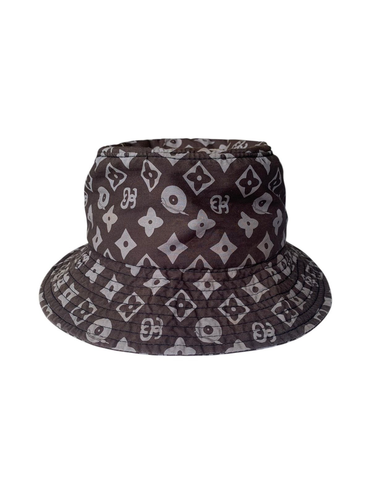 80's Stussy Monogram Bucket Hat