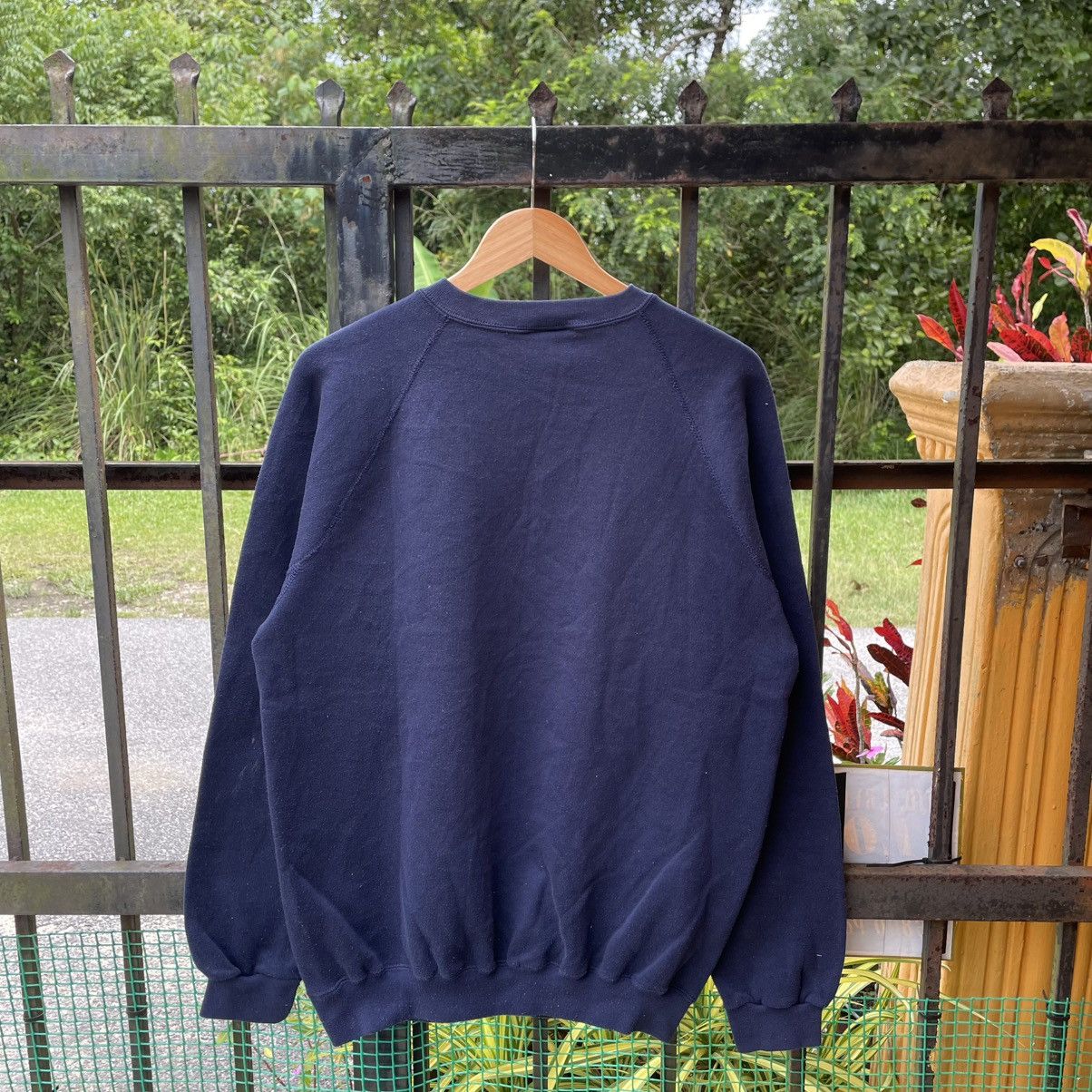 Vintage 🔥Vintage 90s Plain Minimalist Raglan Sweatshirts Size US M / EU 48-50 / 2 - 2 Thumbnail