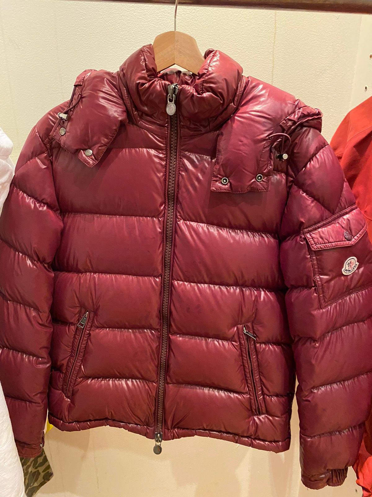Pre-owned Moncler Red  Jacket