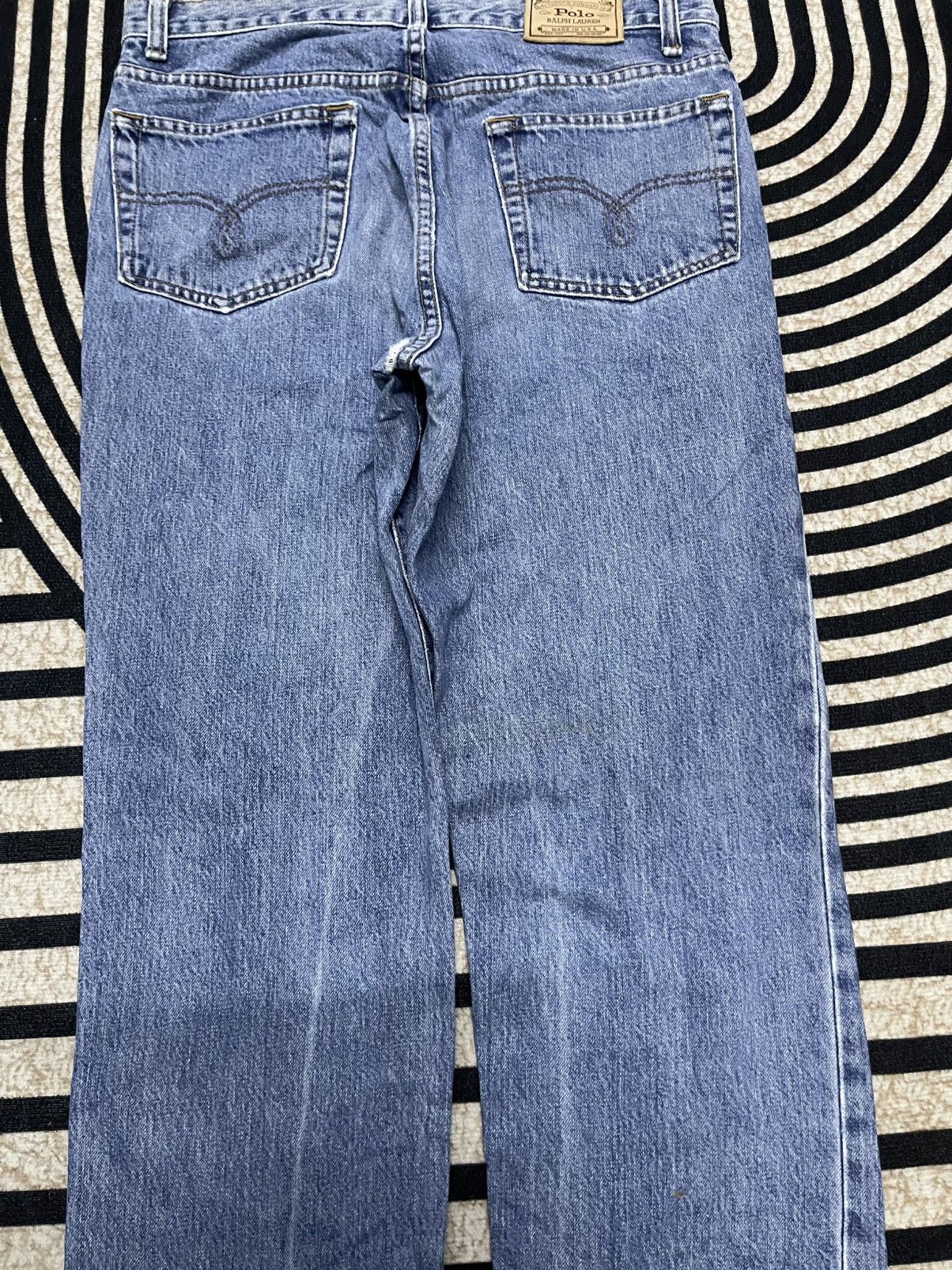 Polo Ralph Lauren 90s POLO RALPH LAUREN BAGGY JEANS MADE IN USA Size US 30 / EU 46 - 13 Thumbnail
