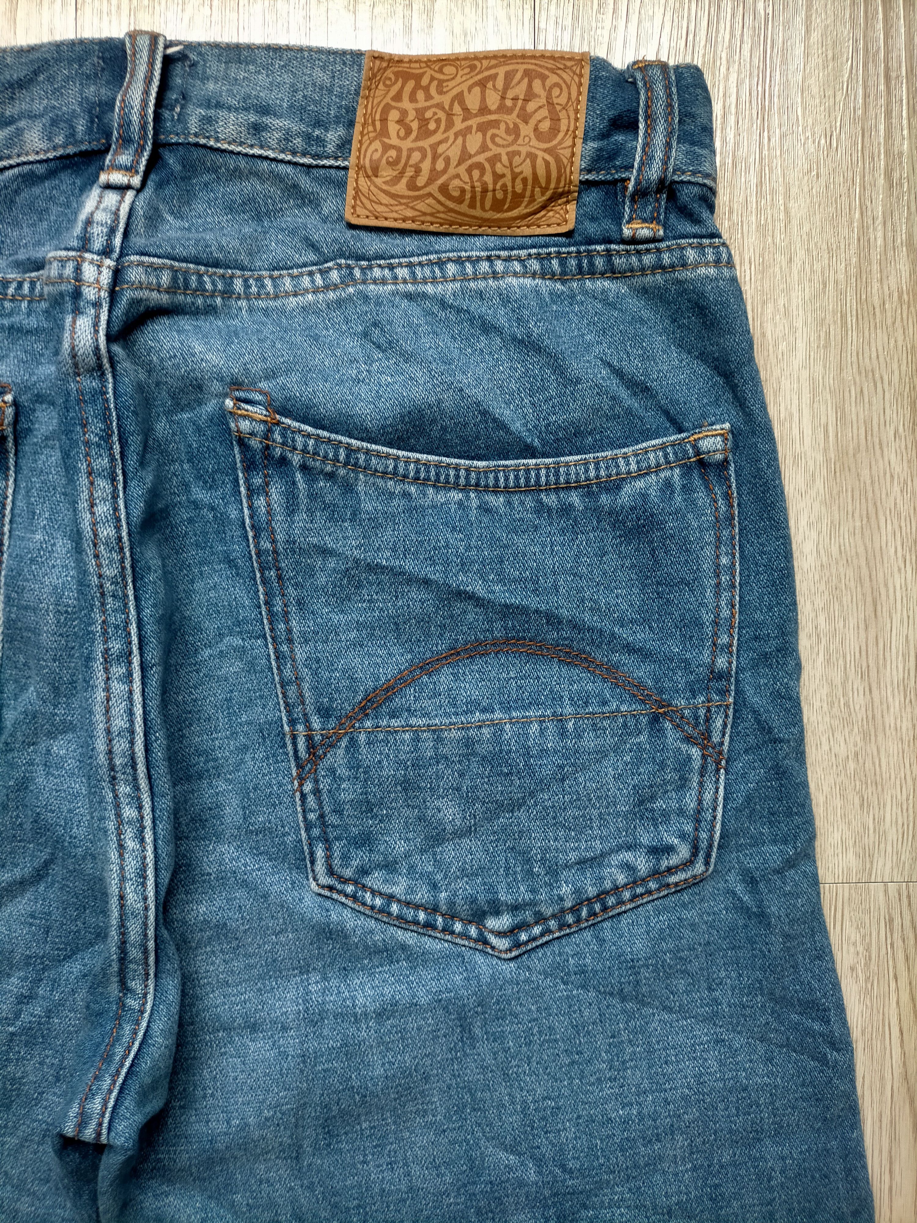 Pretty Green Pretty Green x The Beatles Flare Jeans Boot cut denim Size US 30 / EU 46 - 11 Thumbnail