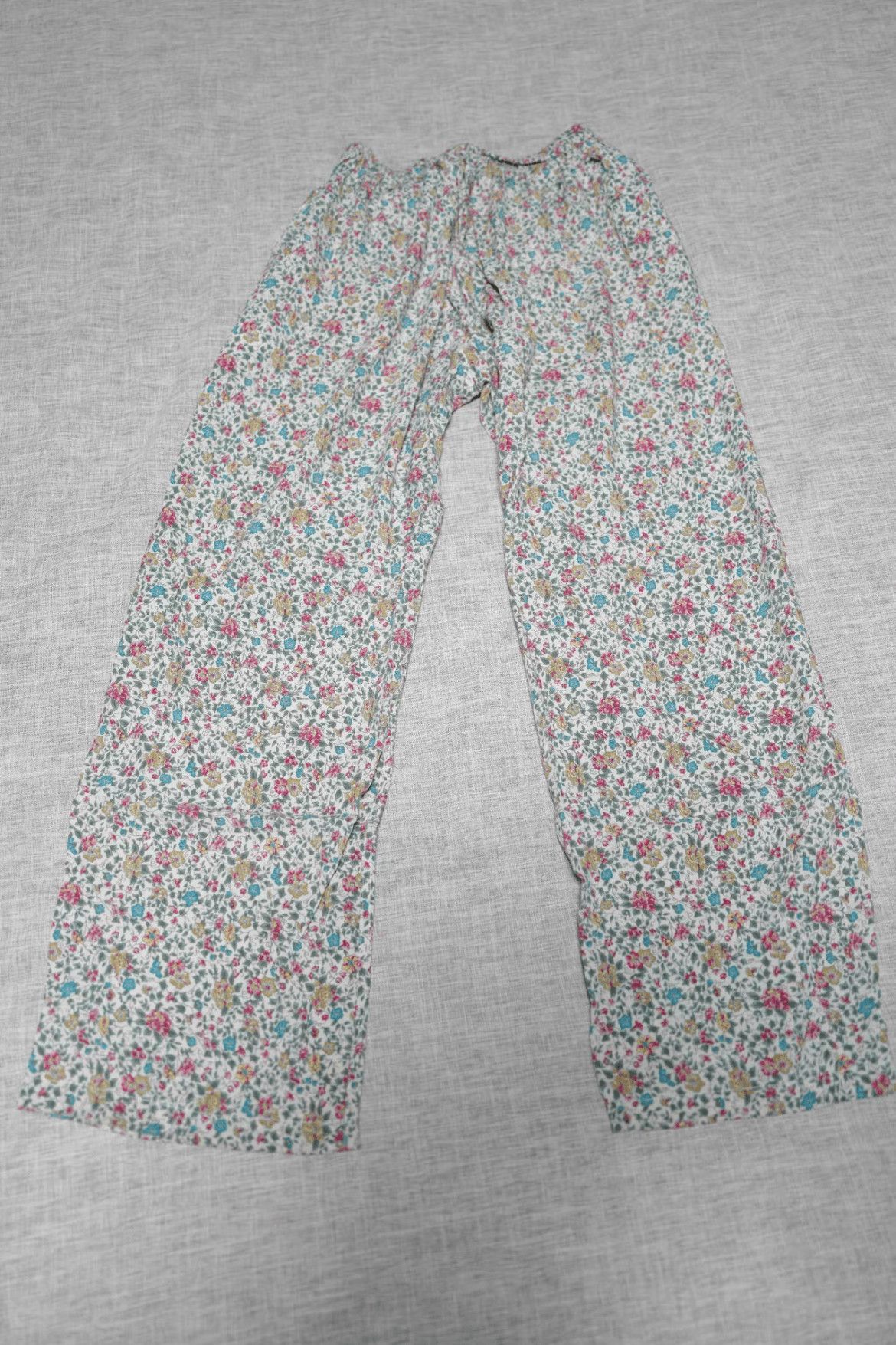 Celine Sz L Celine 21SS Flower Print Trousers Size US 32 / EU 48 - 2 Thumbnail