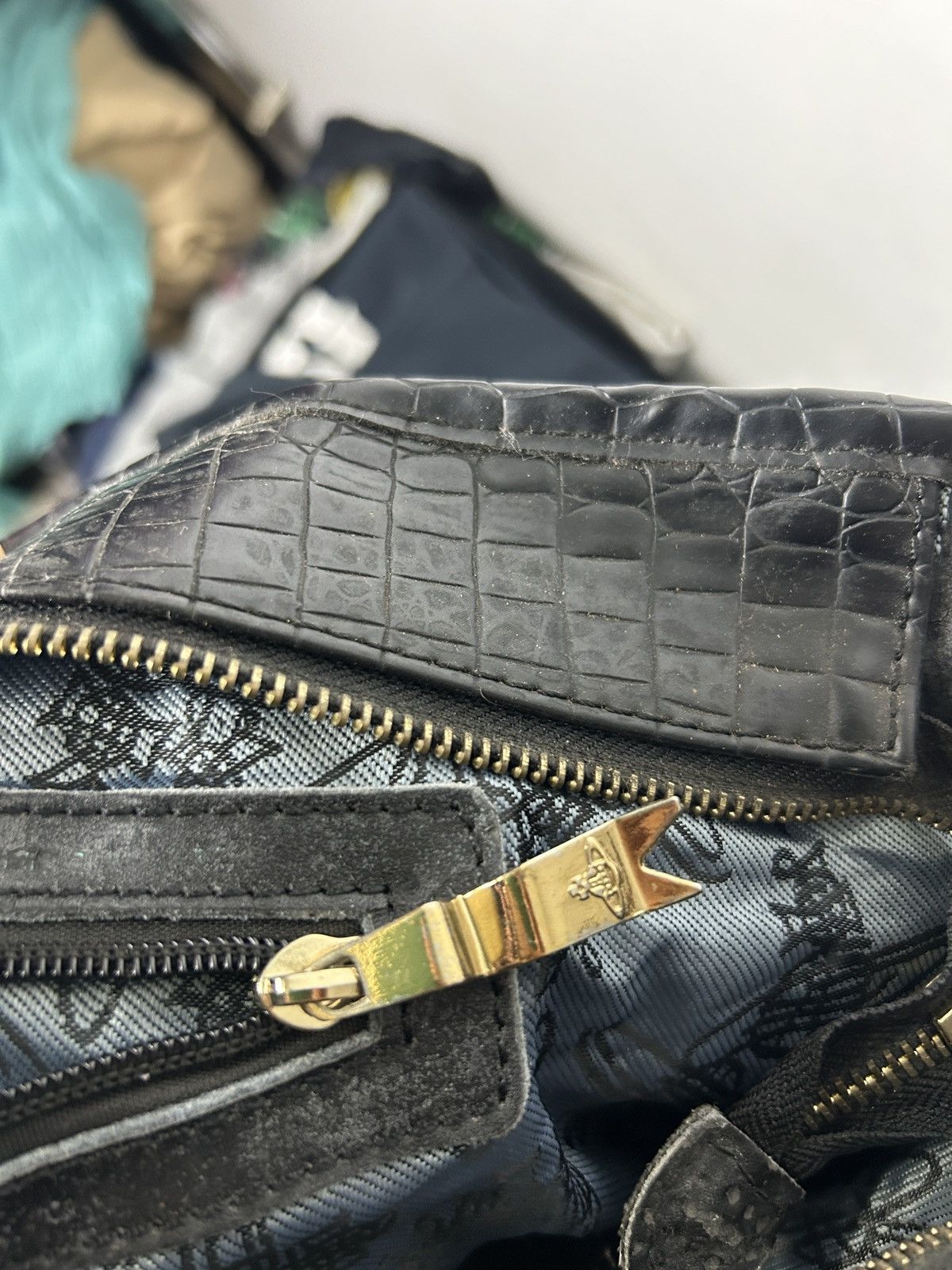 Vivienne Westwood Vivienne Westwood Black Leather Bag Size ONE SIZE - 11 Thumbnail